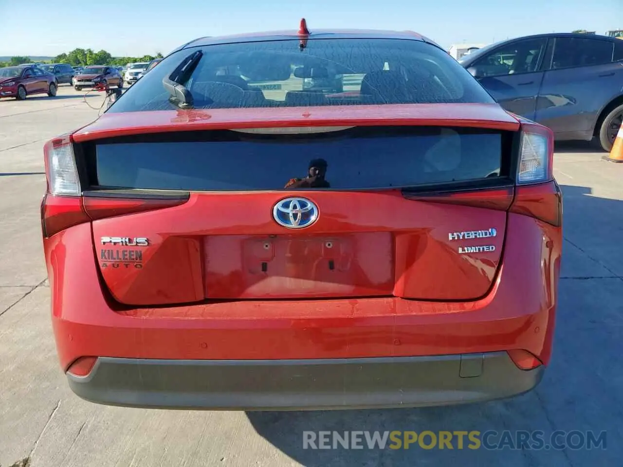 6 Photograph of a damaged car JTDKARFUXK3074614 TOYOTA PRIUS 2019
