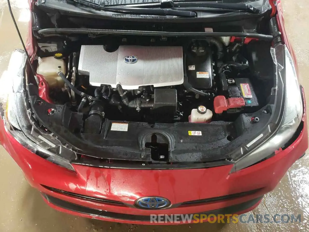 11 Photograph of a damaged car JTDKARFUXK3075083 TOYOTA PRIUS 2019
