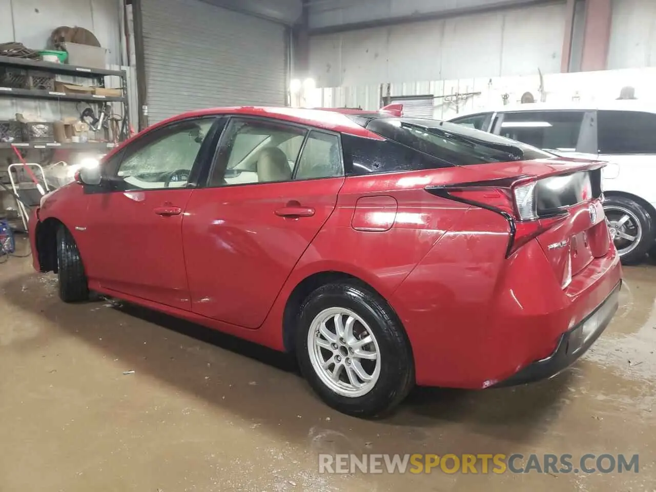2 Photograph of a damaged car JTDKARFUXK3075083 TOYOTA PRIUS 2019