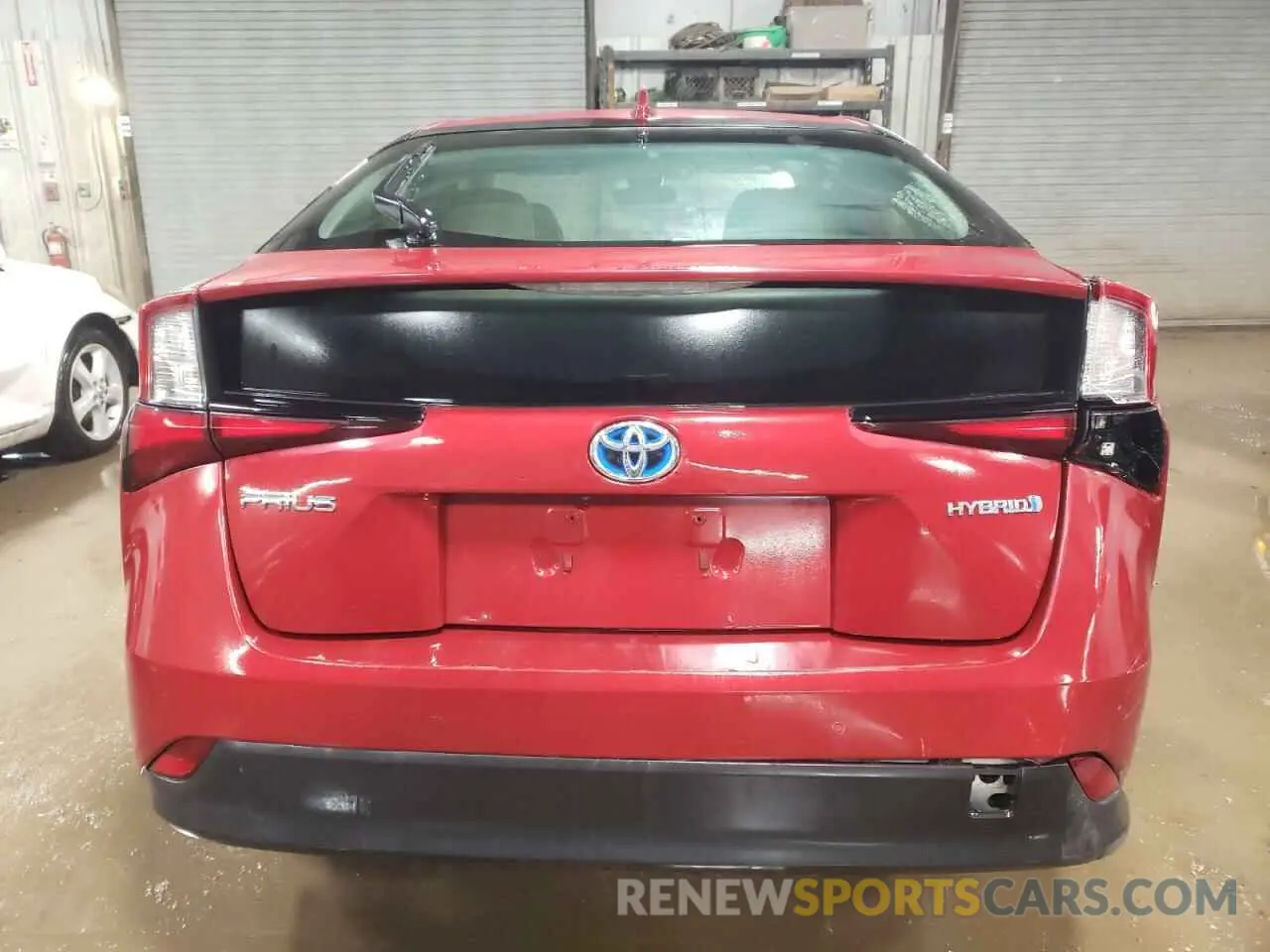 6 Photograph of a damaged car JTDKARFUXK3075083 TOYOTA PRIUS 2019