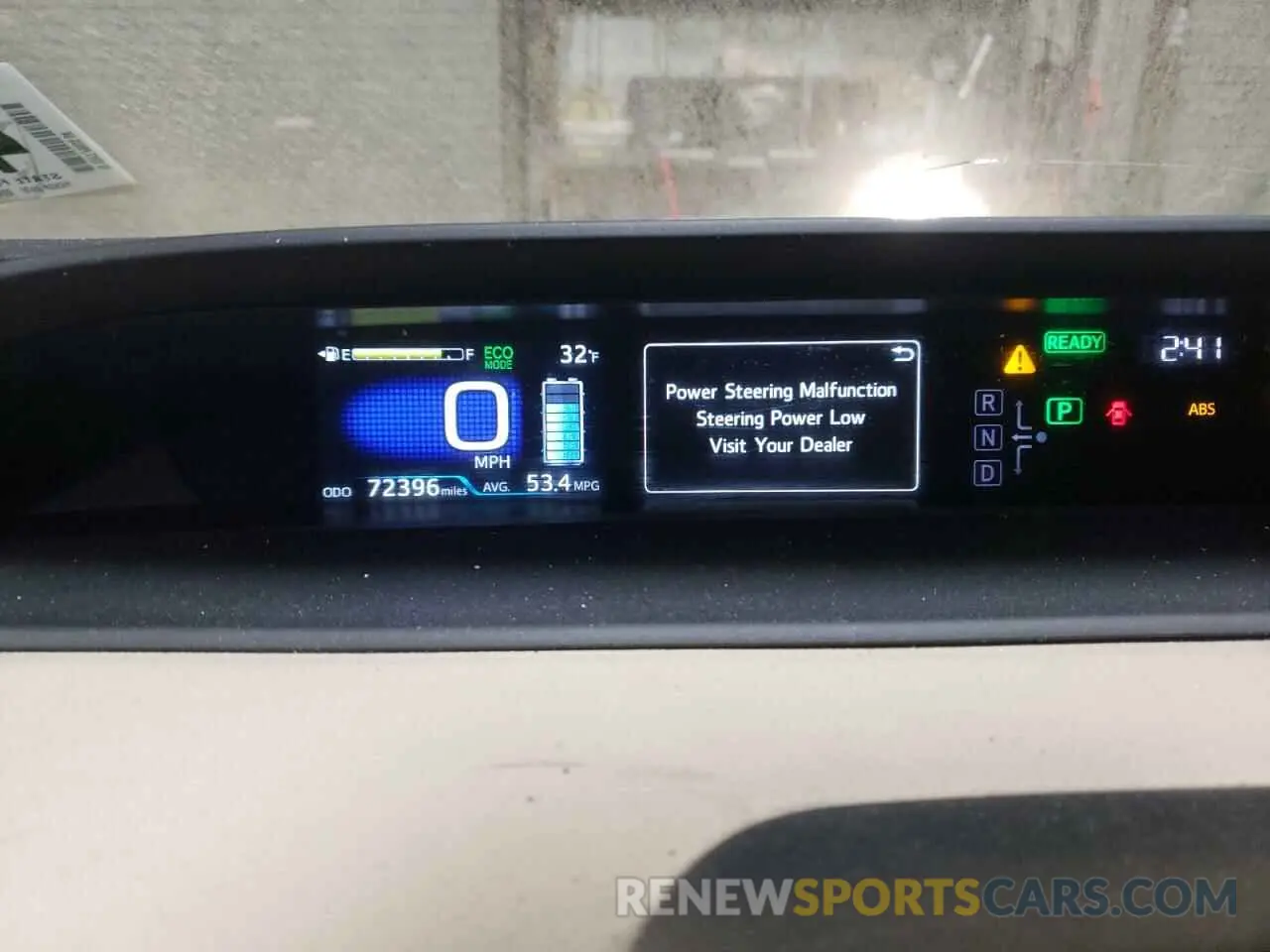 9 Photograph of a damaged car JTDKARFUXK3075083 TOYOTA PRIUS 2019
