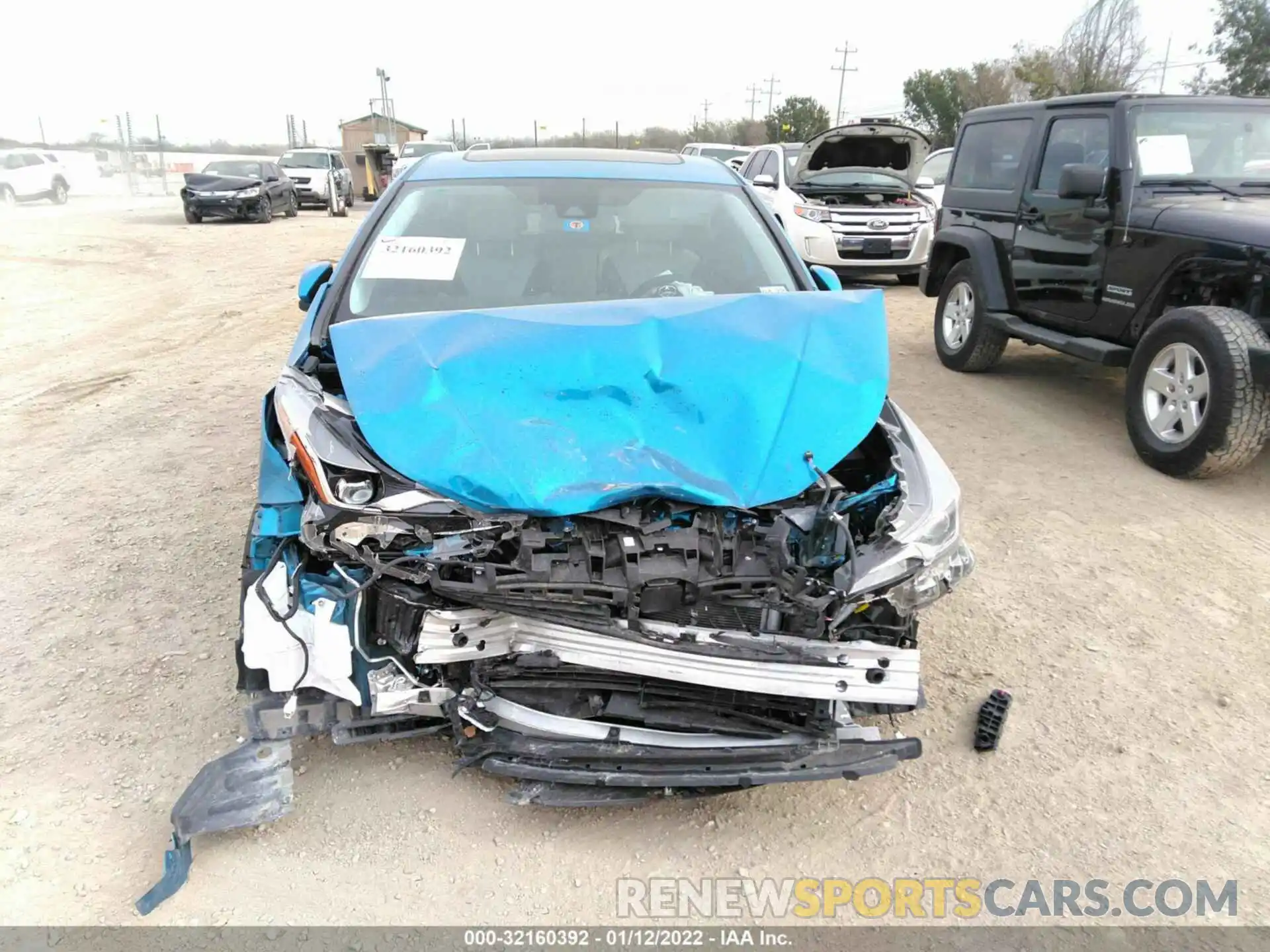 6 Photograph of a damaged car JTDKARFUXK3078243 TOYOTA PRIUS 2019