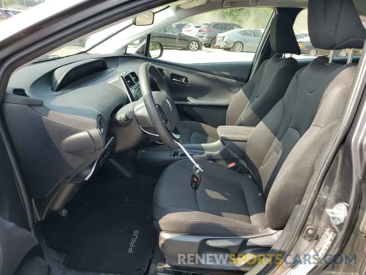 7 Photograph of a damaged car JTDKARFUXK3080655 TOYOTA PRIUS 2019