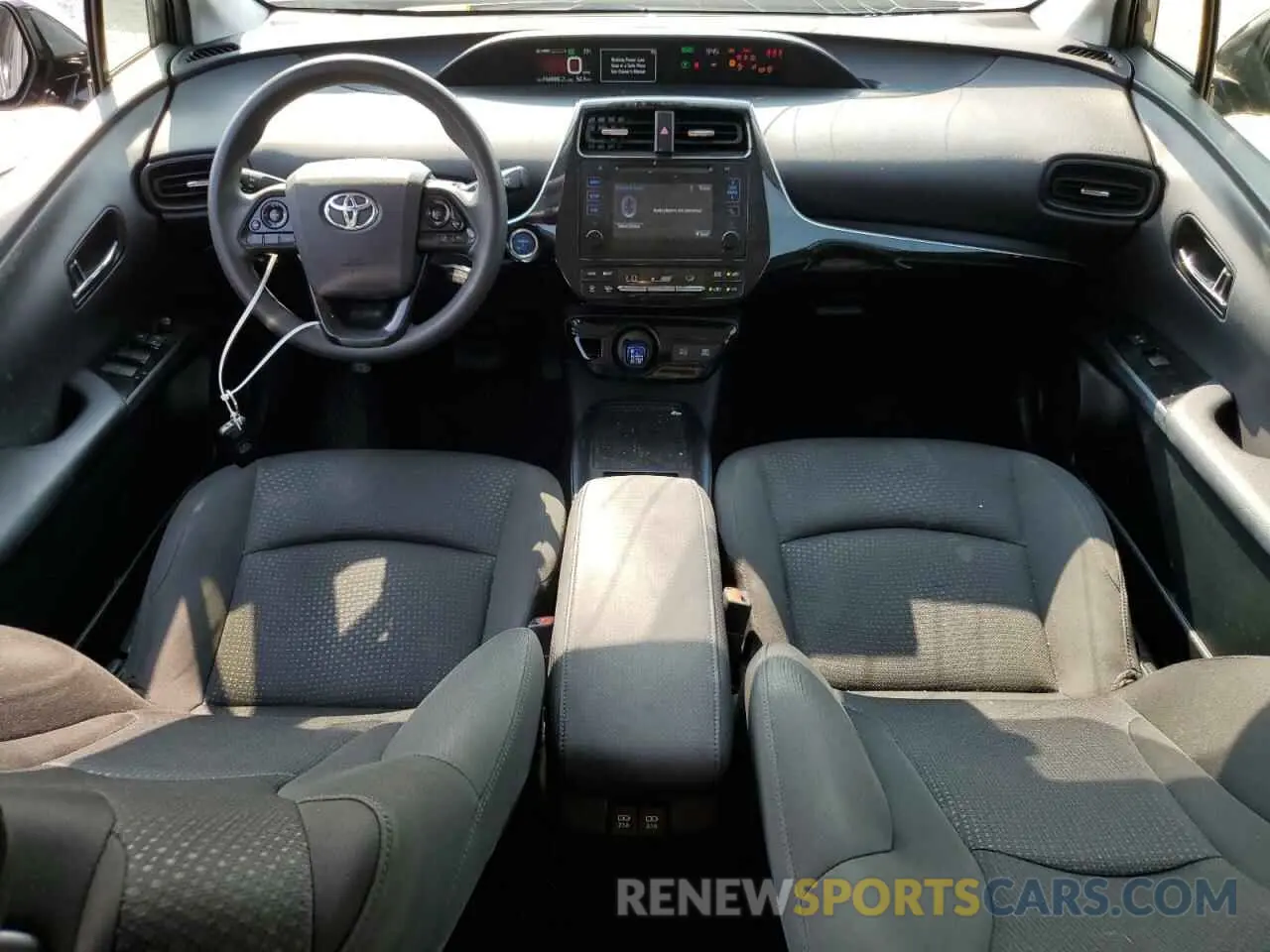 8 Photograph of a damaged car JTDKARFUXK3080655 TOYOTA PRIUS 2019