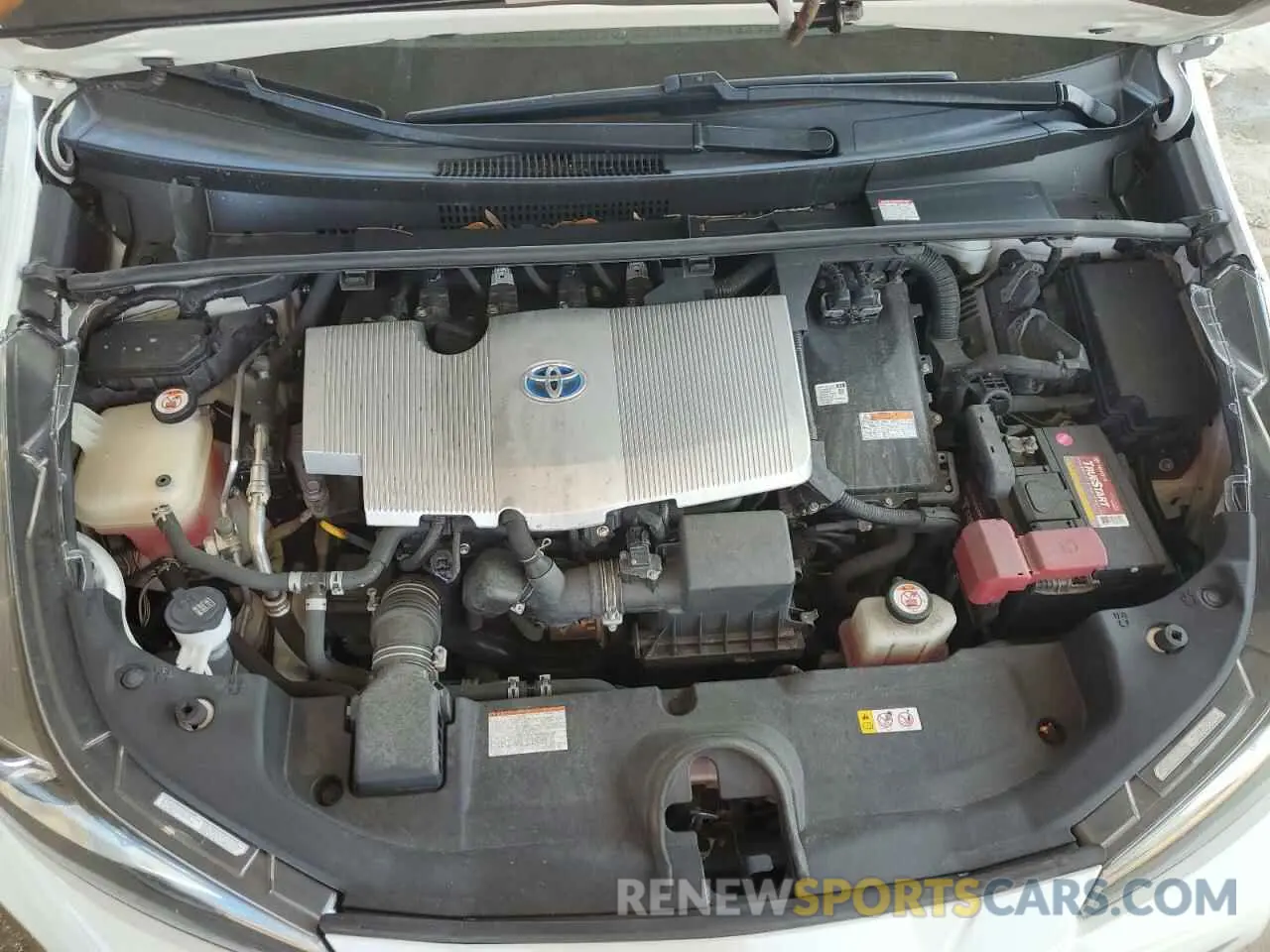 11 Photograph of a damaged car JTDKARFUXK3081451 TOYOTA PRIUS 2019