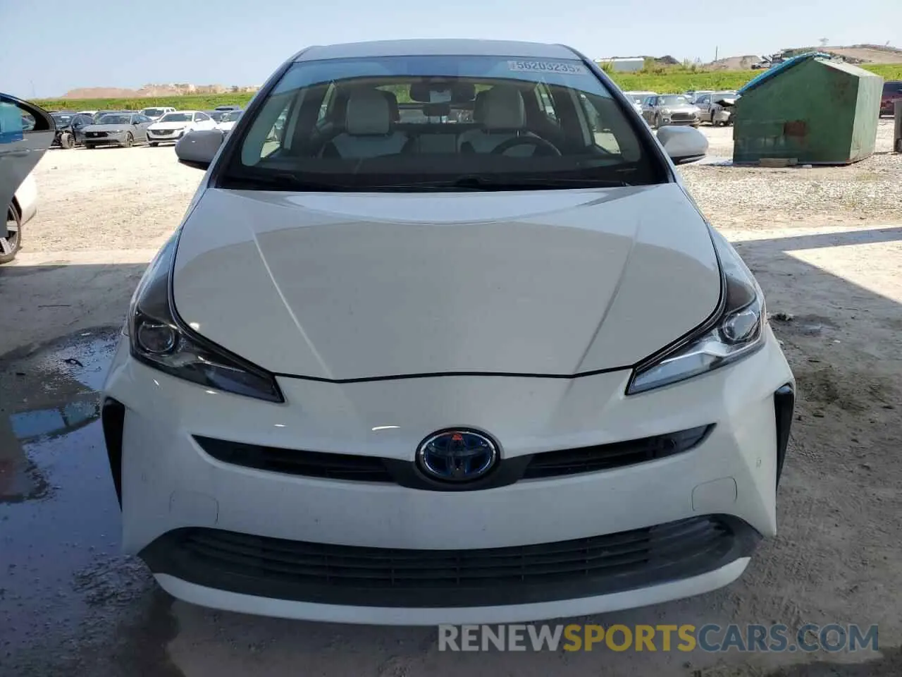 5 Photograph of a damaged car JTDKARFUXK3081451 TOYOTA PRIUS 2019