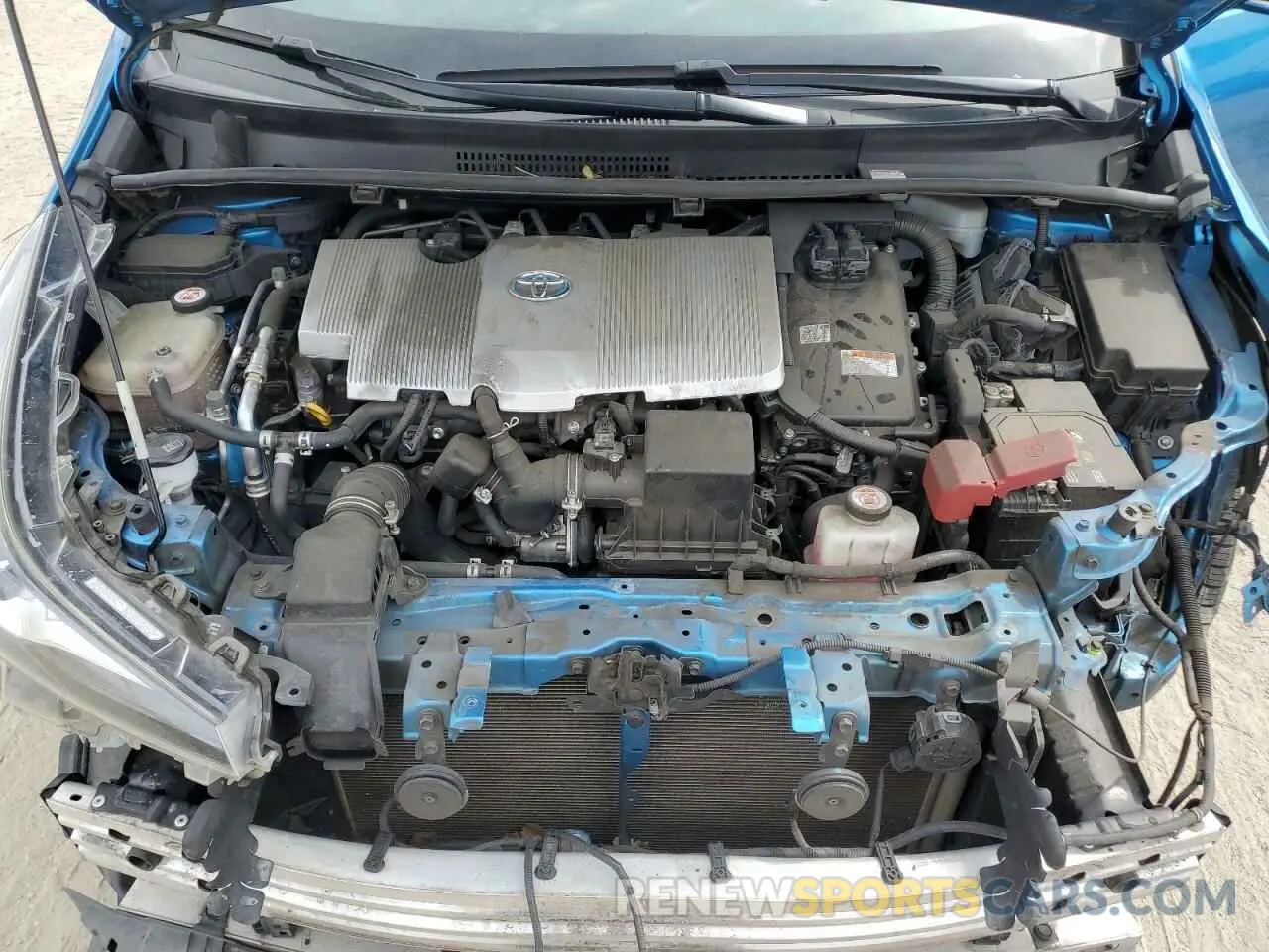 12 Photograph of a damaged car JTDKARFUXK3082616 TOYOTA PRIUS 2019
