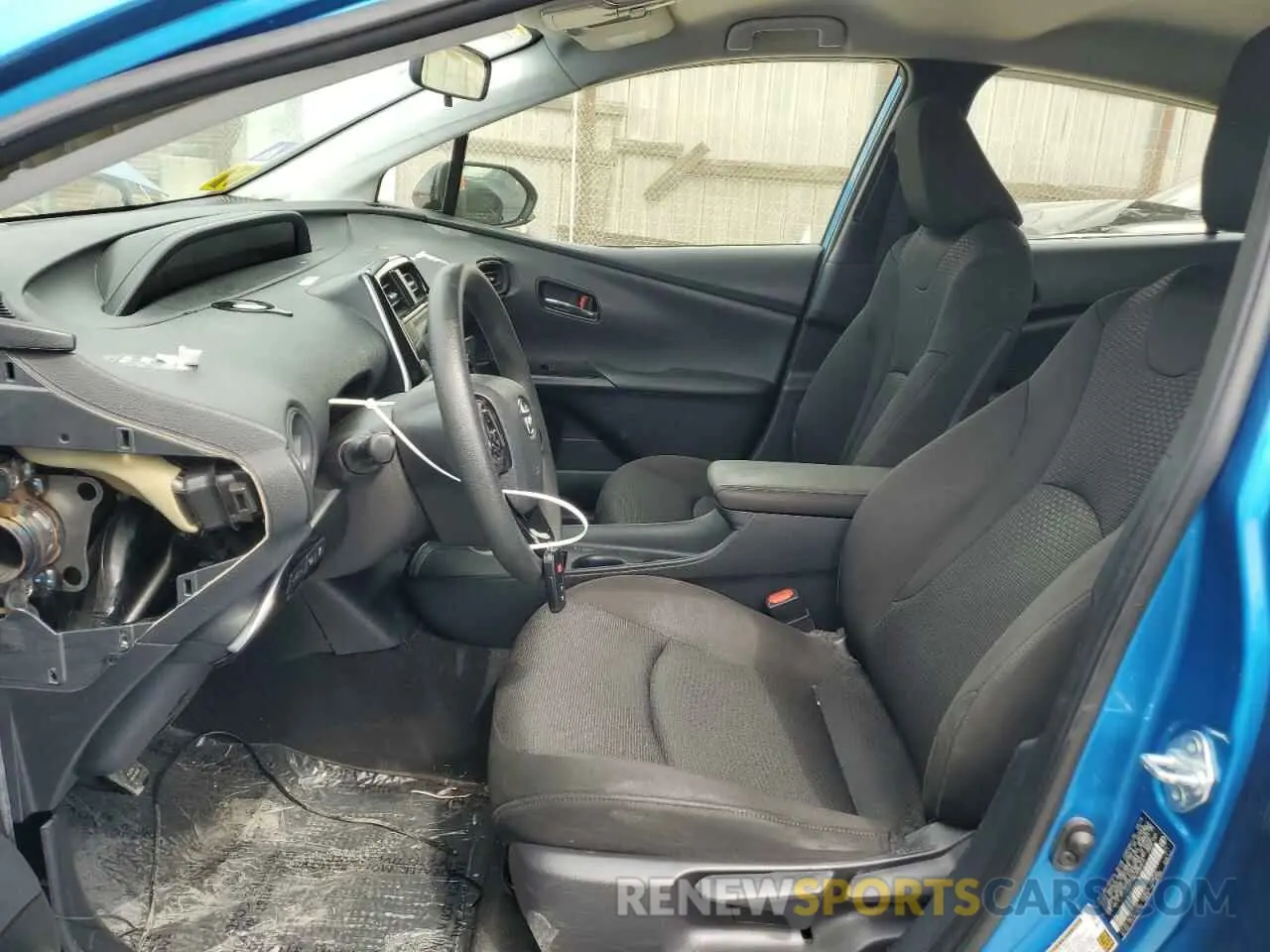 7 Photograph of a damaged car JTDKARFUXK3082616 TOYOTA PRIUS 2019