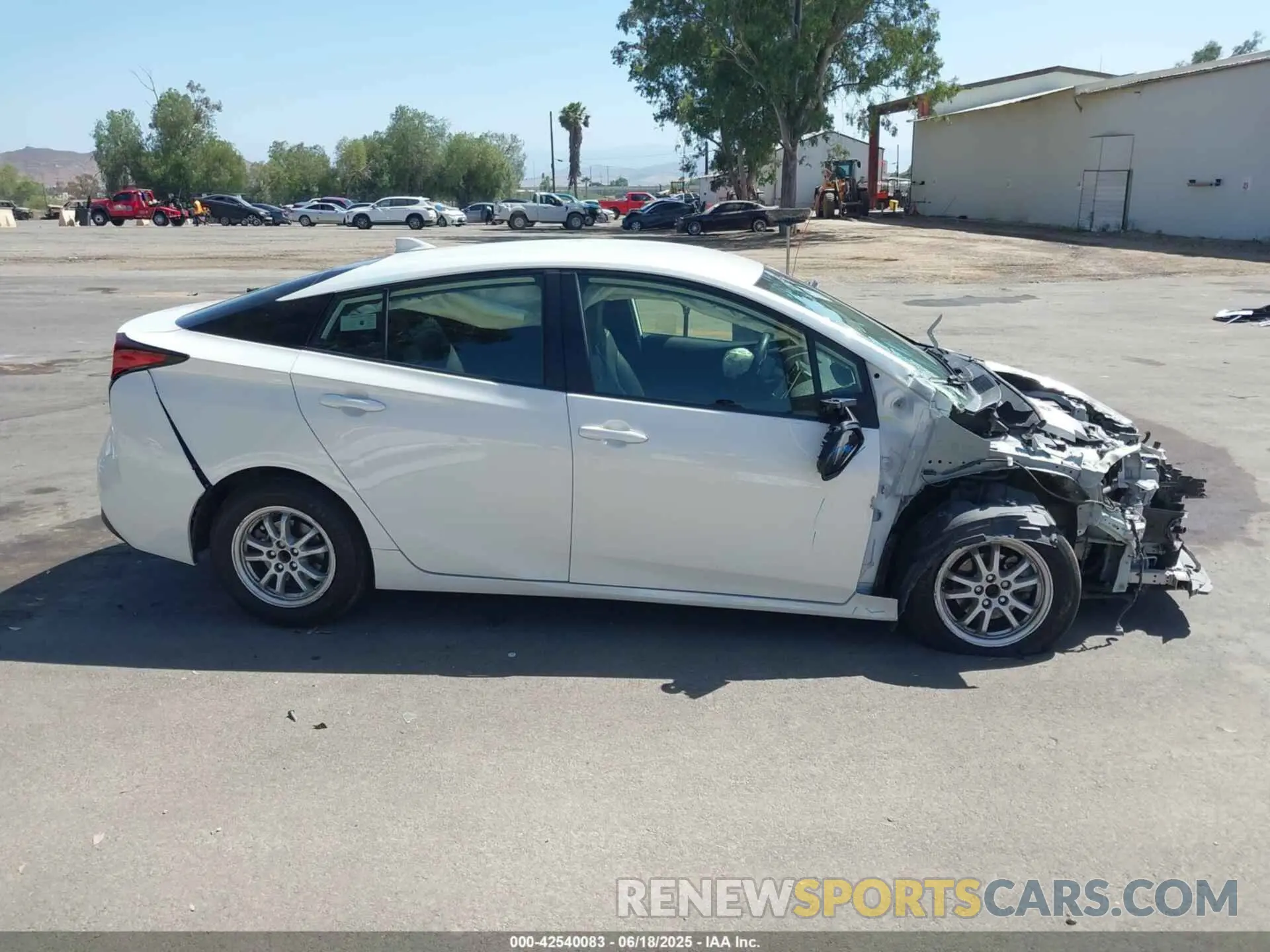14 Photograph of a damaged car JTDKARFUXK3087590 TOYOTA PRIUS 2019
