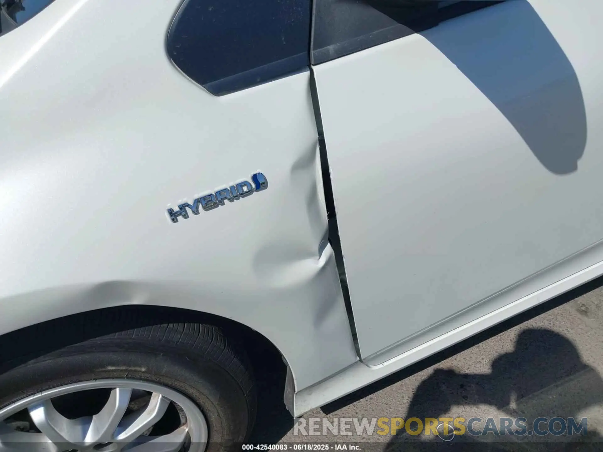 6 Photograph of a damaged car JTDKARFUXK3087590 TOYOTA PRIUS 2019