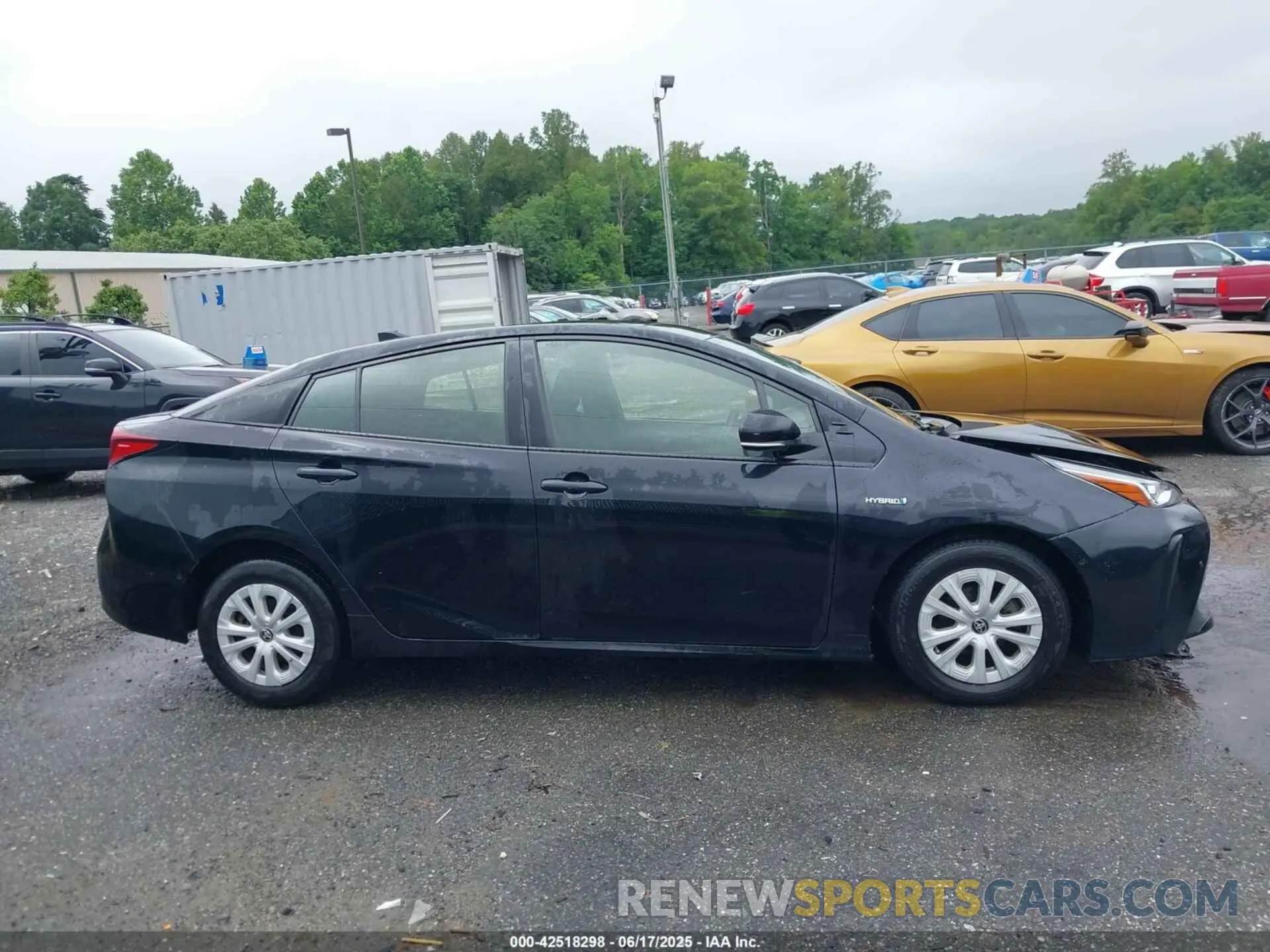 13 Photograph of a damaged car JTDKARFUXK3092501 TOYOTA PRIUS 2019