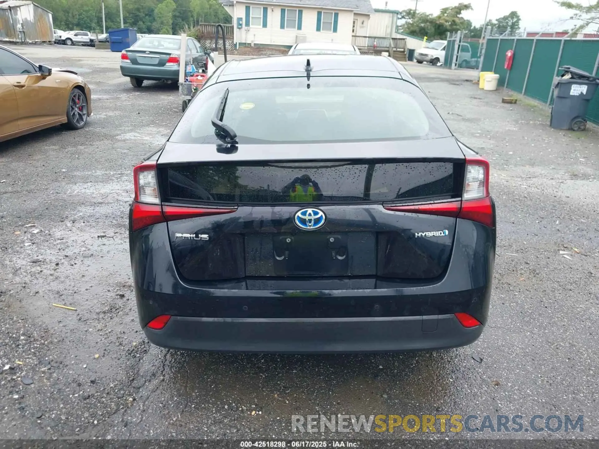 16 Photograph of a damaged car JTDKARFUXK3092501 TOYOTA PRIUS 2019