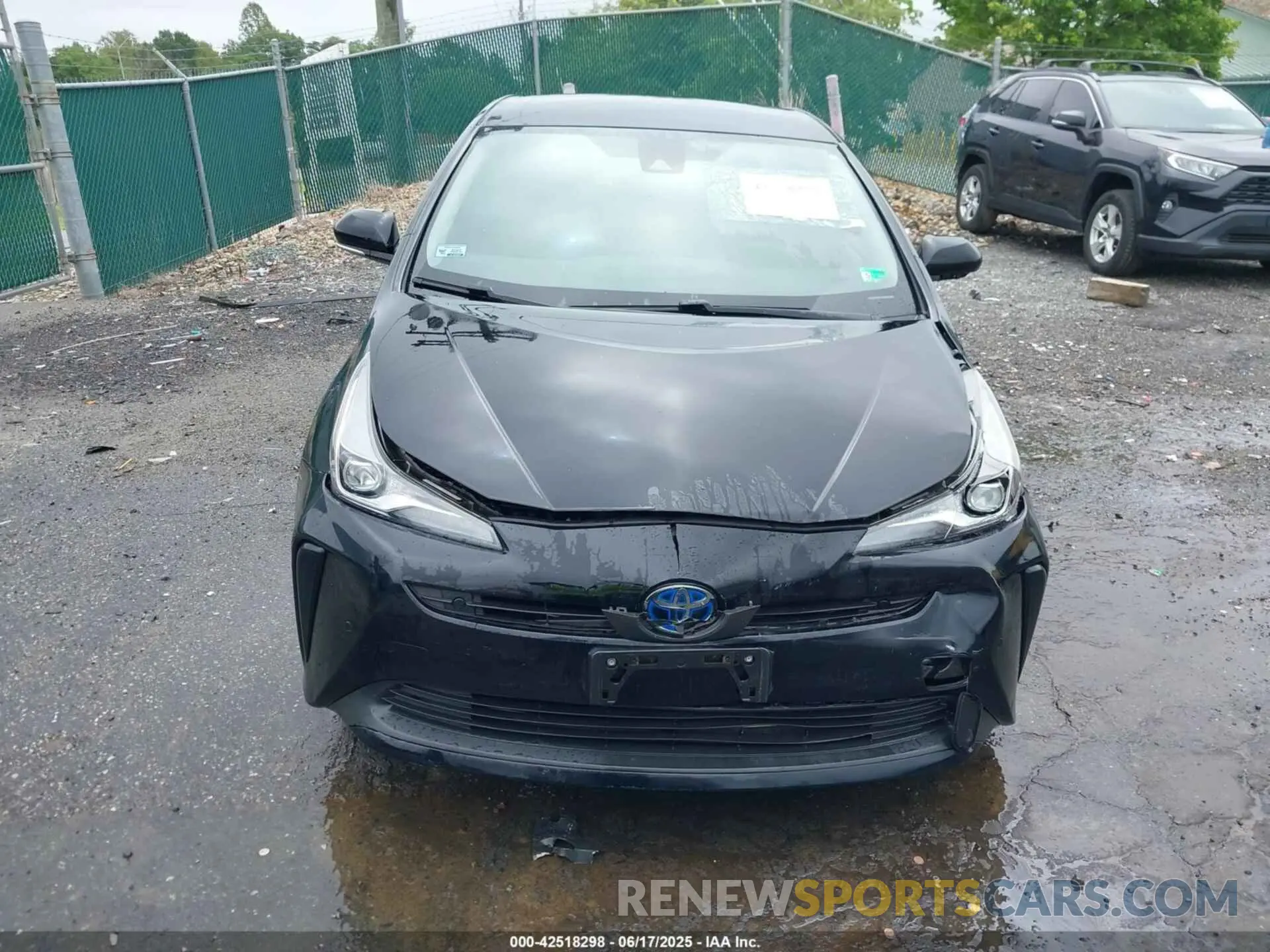 6 Photograph of a damaged car JTDKARFUXK3092501 TOYOTA PRIUS 2019
