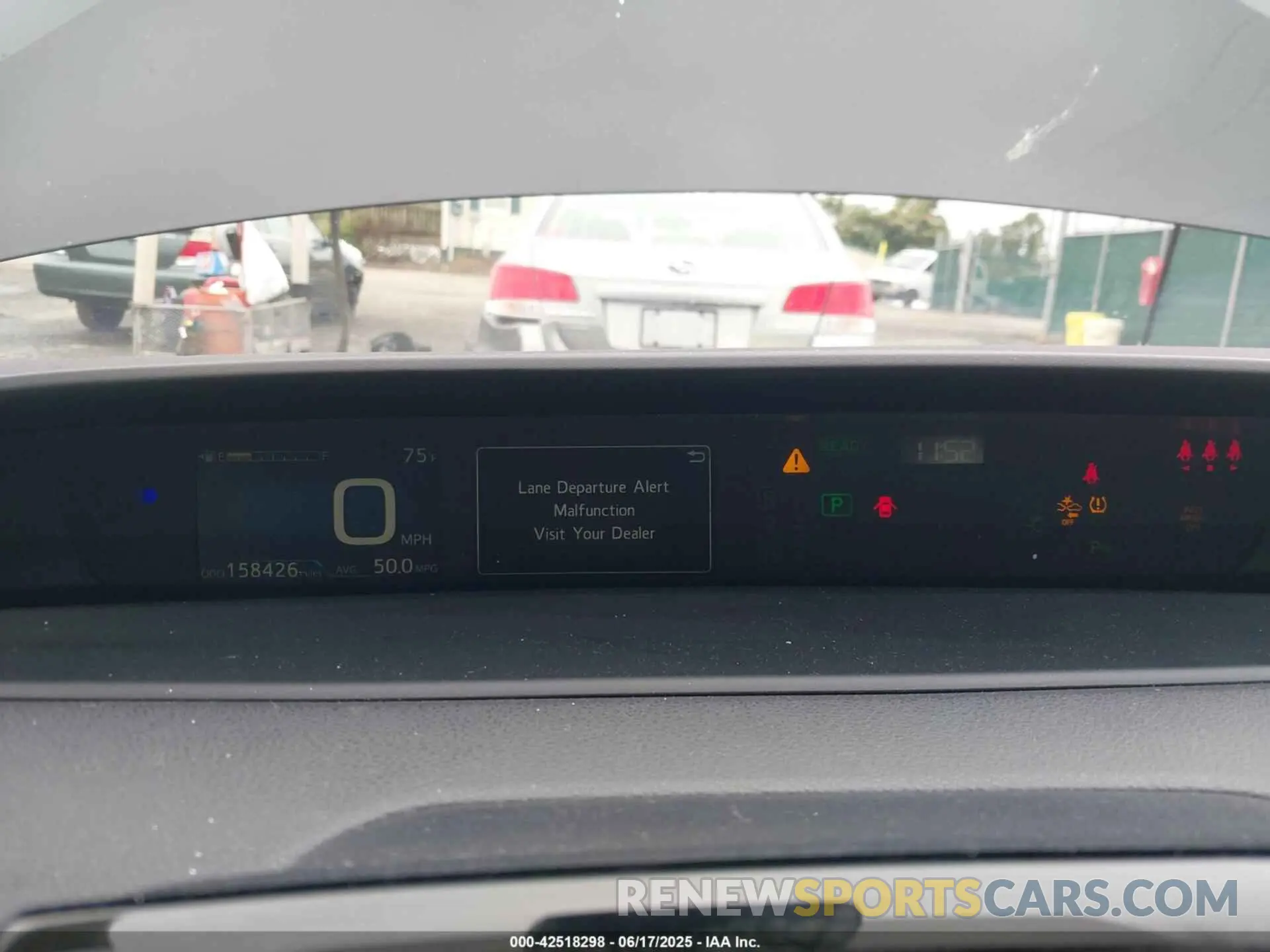 7 Photograph of a damaged car JTDKARFUXK3092501 TOYOTA PRIUS 2019