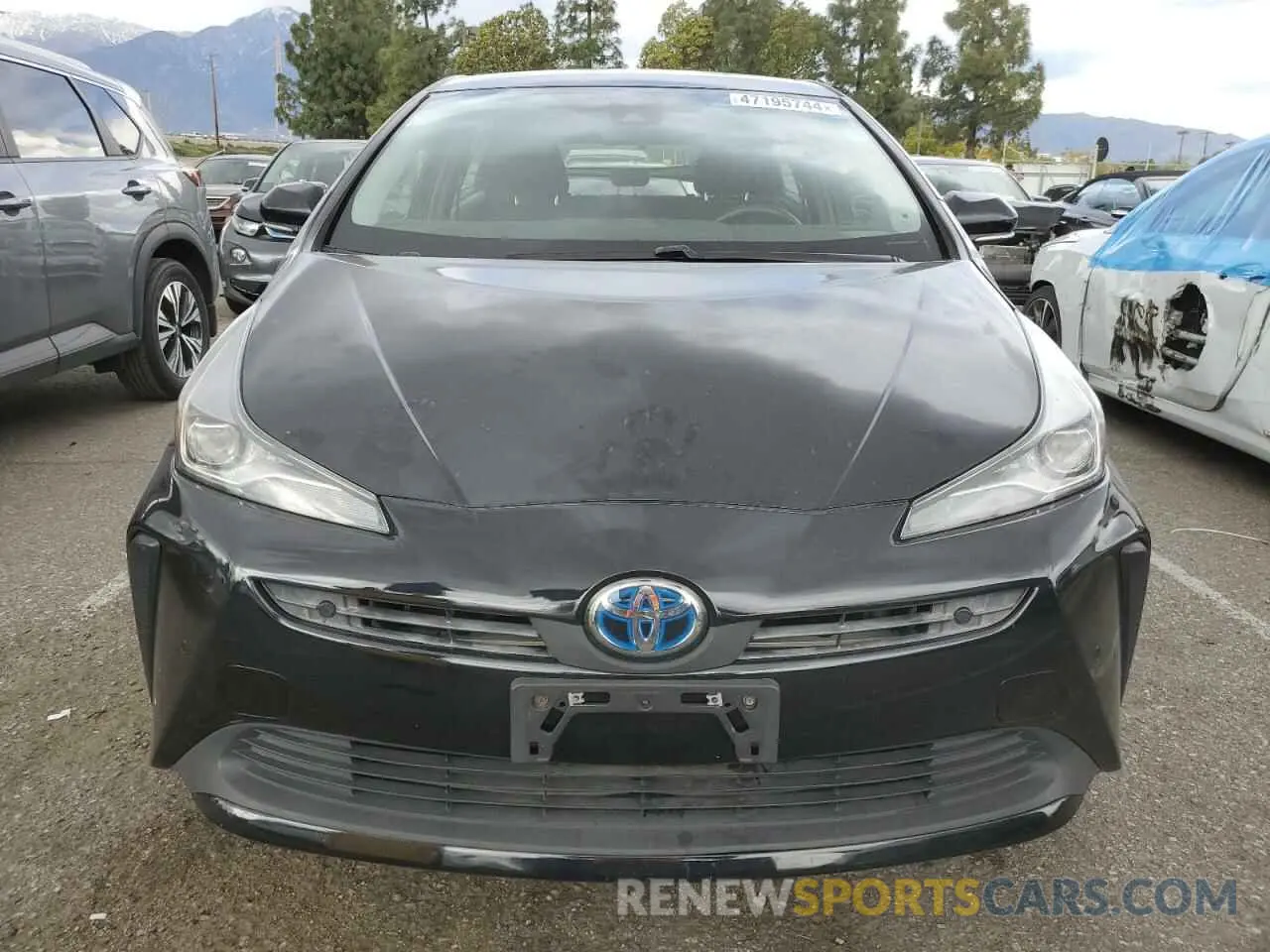 5 Photograph of a damaged car JTDKARFUXK3093051 TOYOTA PRIUS 2019