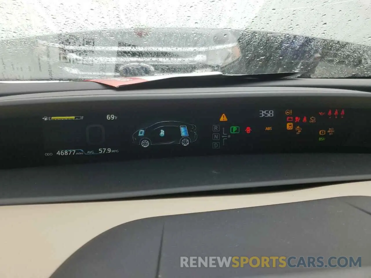 9 Photograph of a damaged car JTDKARFUXK3096130 TOYOTA PRIUS 2019