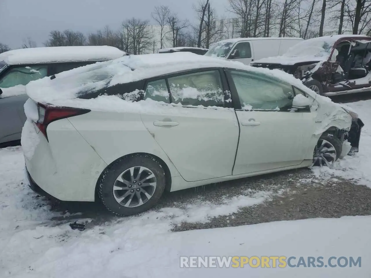 3 Photograph of a damaged car JTDKARFUXK3100161 TOYOTA PRIUS 2019