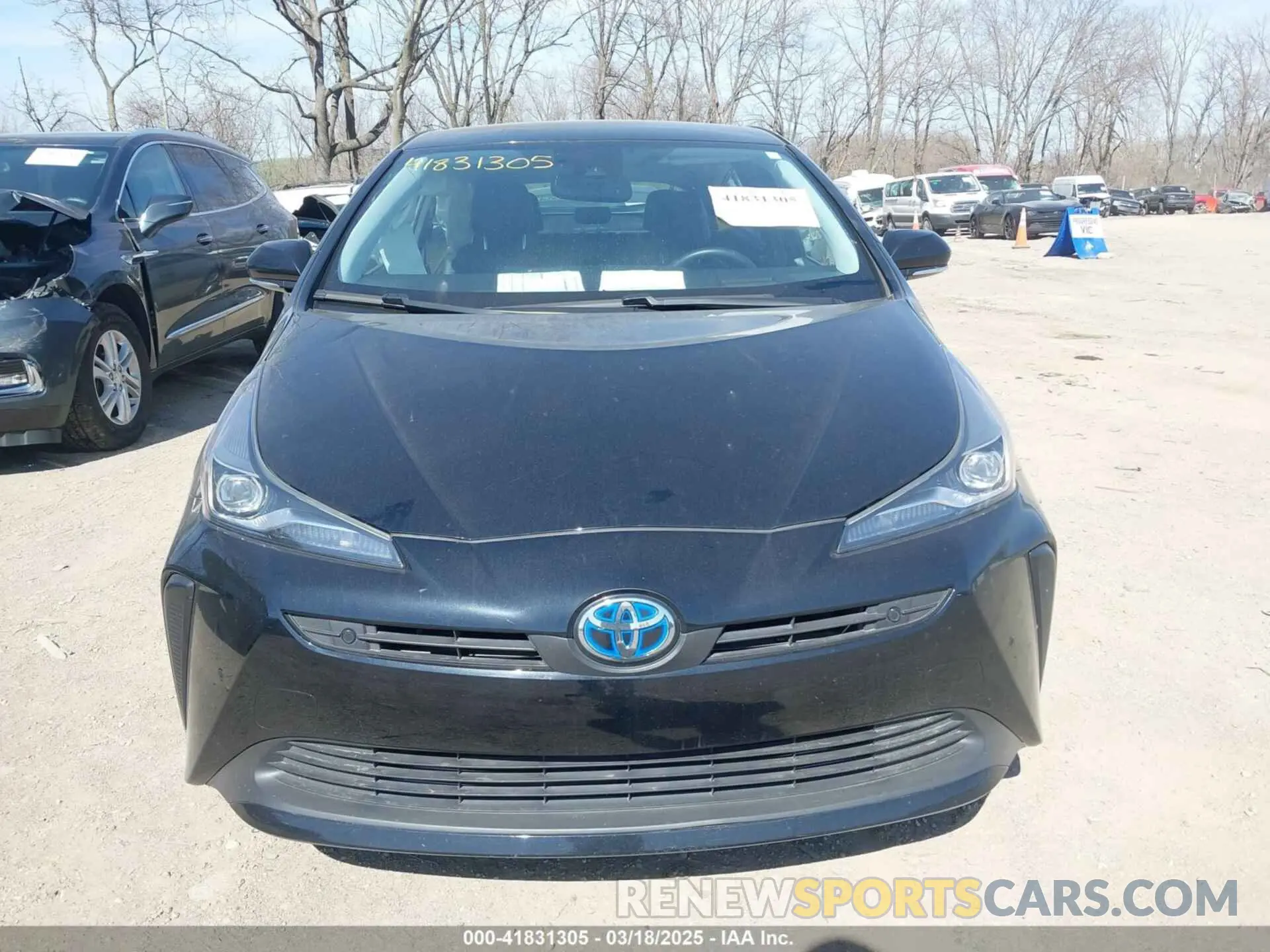 11 Photograph of a damaged car JTDKARFUXK3101259 TOYOTA PRIUS 2019