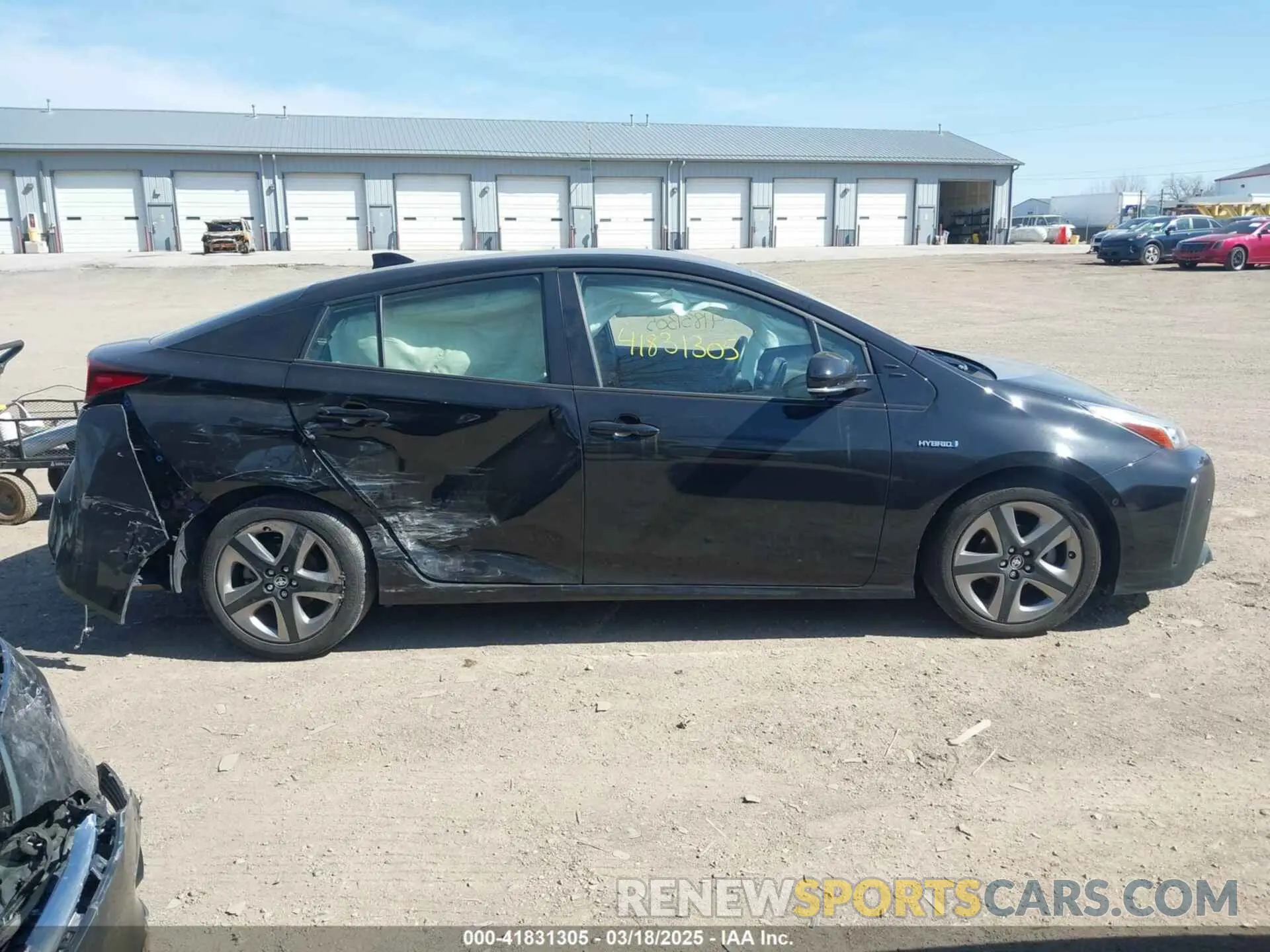 12 Photograph of a damaged car JTDKARFUXK3101259 TOYOTA PRIUS 2019