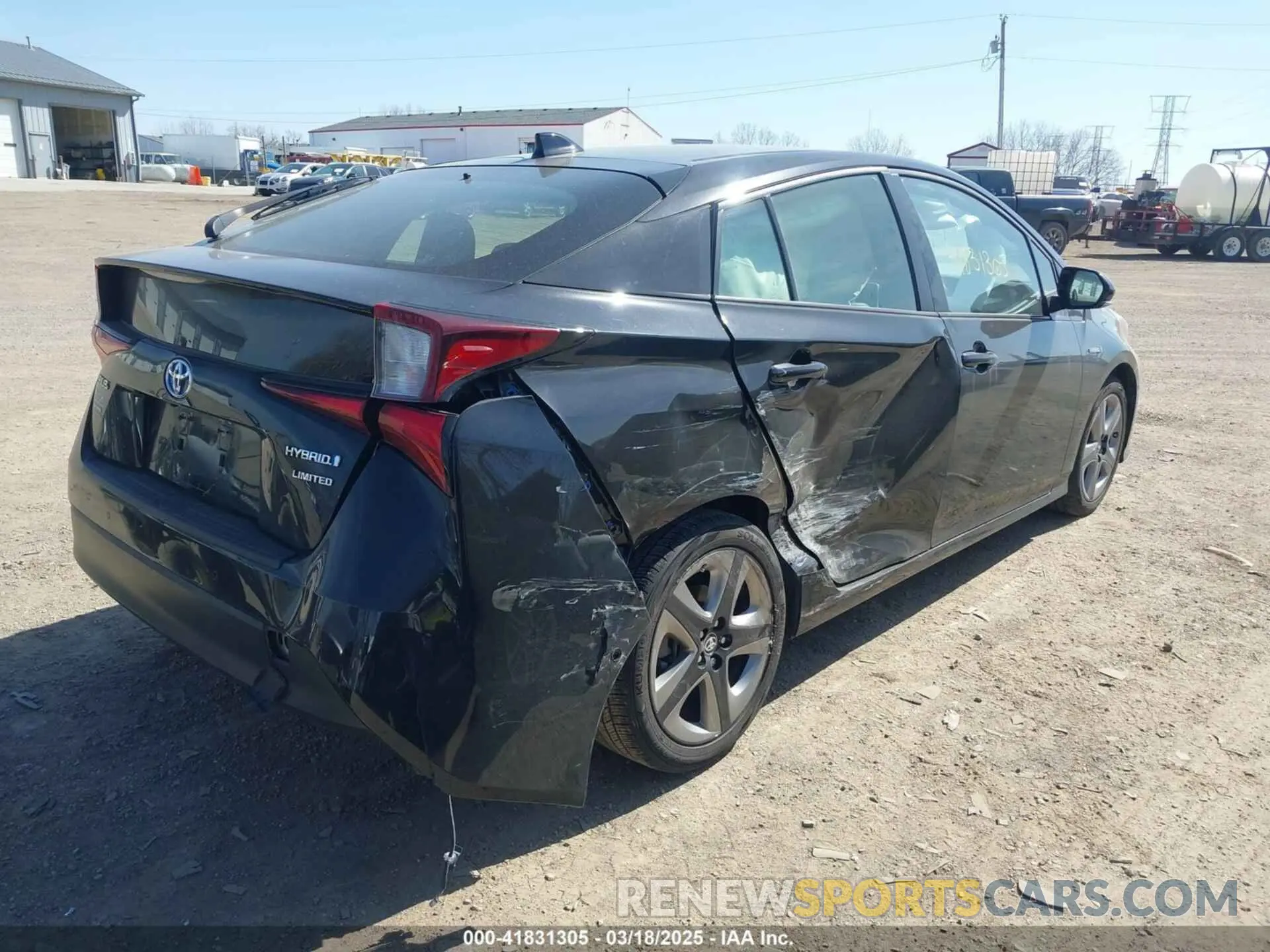 4 Photograph of a damaged car JTDKARFUXK3101259 TOYOTA PRIUS 2019
