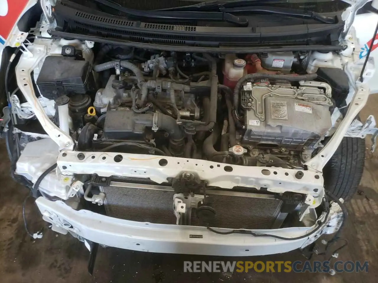 11 Photograph of a damaged car JTDKDTB30K1624190 TOYOTA PRIUS 2019