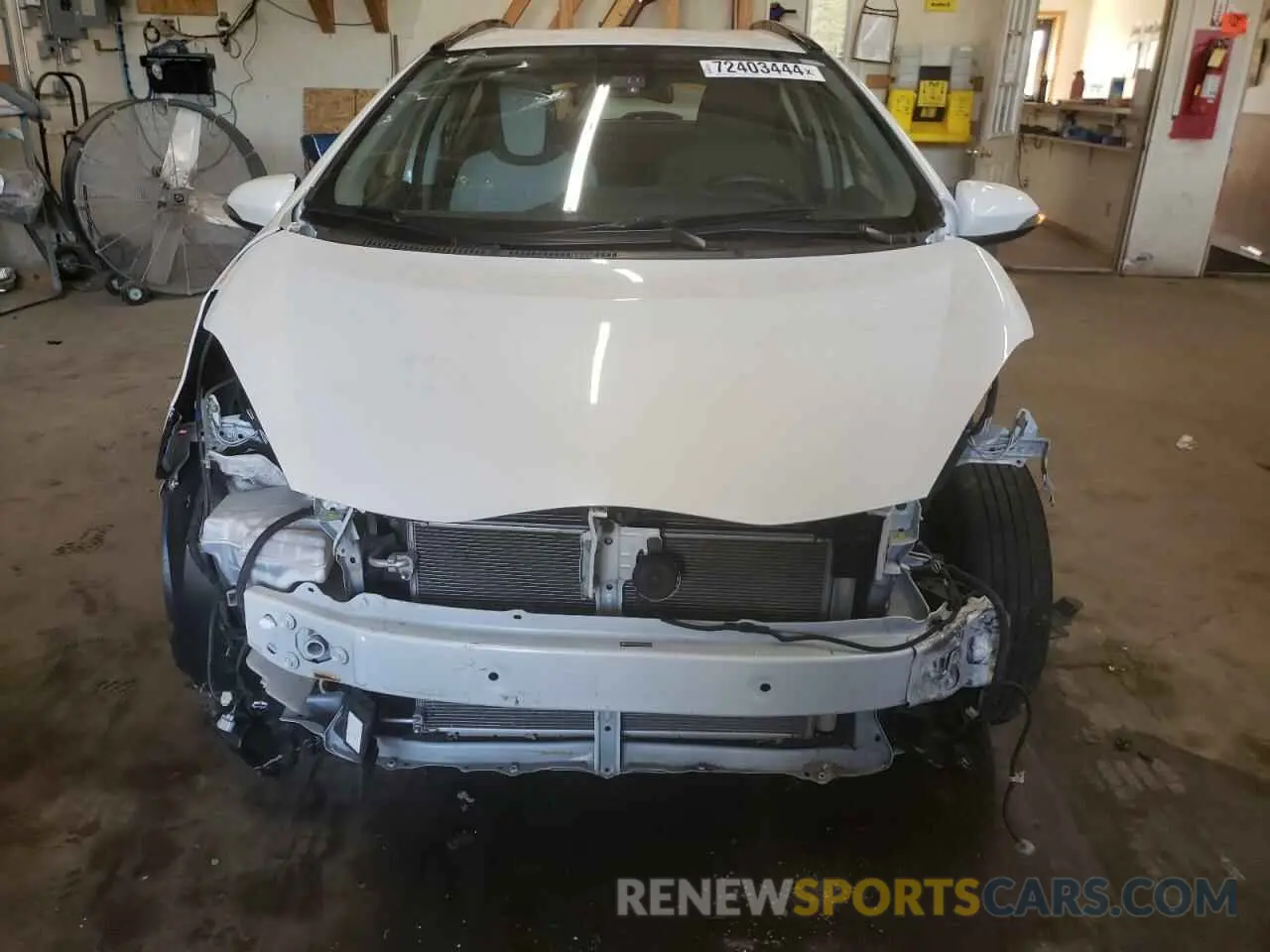 5 Photograph of a damaged car JTDKDTB30K1624190 TOYOTA PRIUS 2019