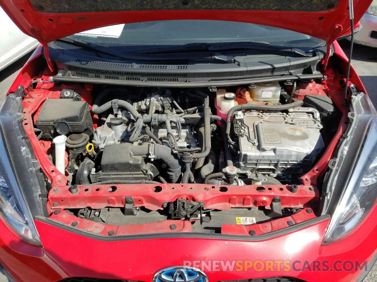 7 Photograph of a damaged car JTDKDTB30K1624707 TOYOTA PRIUS 2019