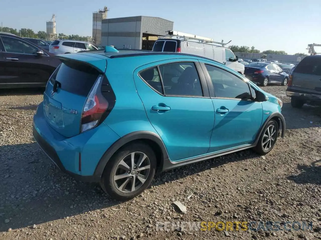 3 Photograph of a damaged car JTDKDTB31K1623355 TOYOTA PRIUS 2019