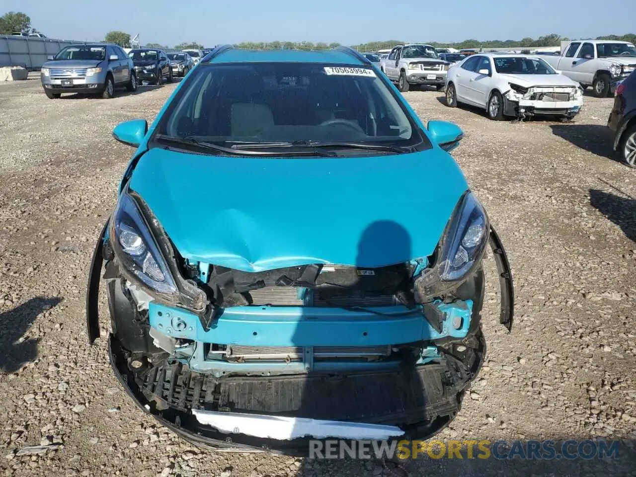 5 Photograph of a damaged car JTDKDTB31K1623355 TOYOTA PRIUS 2019
