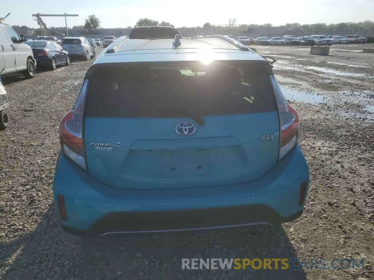 6 Photograph of a damaged car JTDKDTB31K1623355 TOYOTA PRIUS 2019
