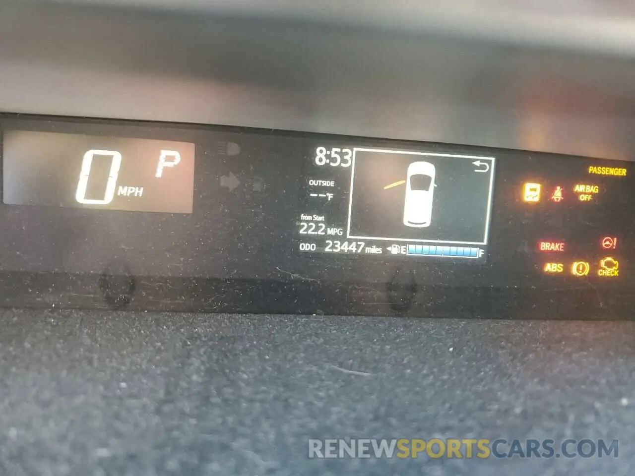 9 Photograph of a damaged car JTDKDTB31K1623355 TOYOTA PRIUS 2019