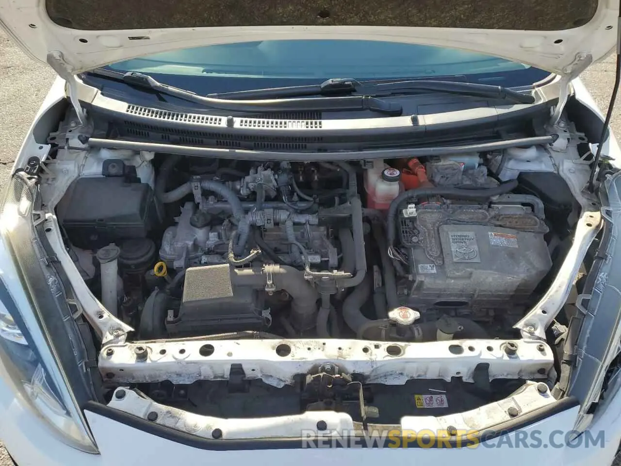 11 Photograph of a damaged car JTDKDTB31K1626580 TOYOTA PRIUS 2019
