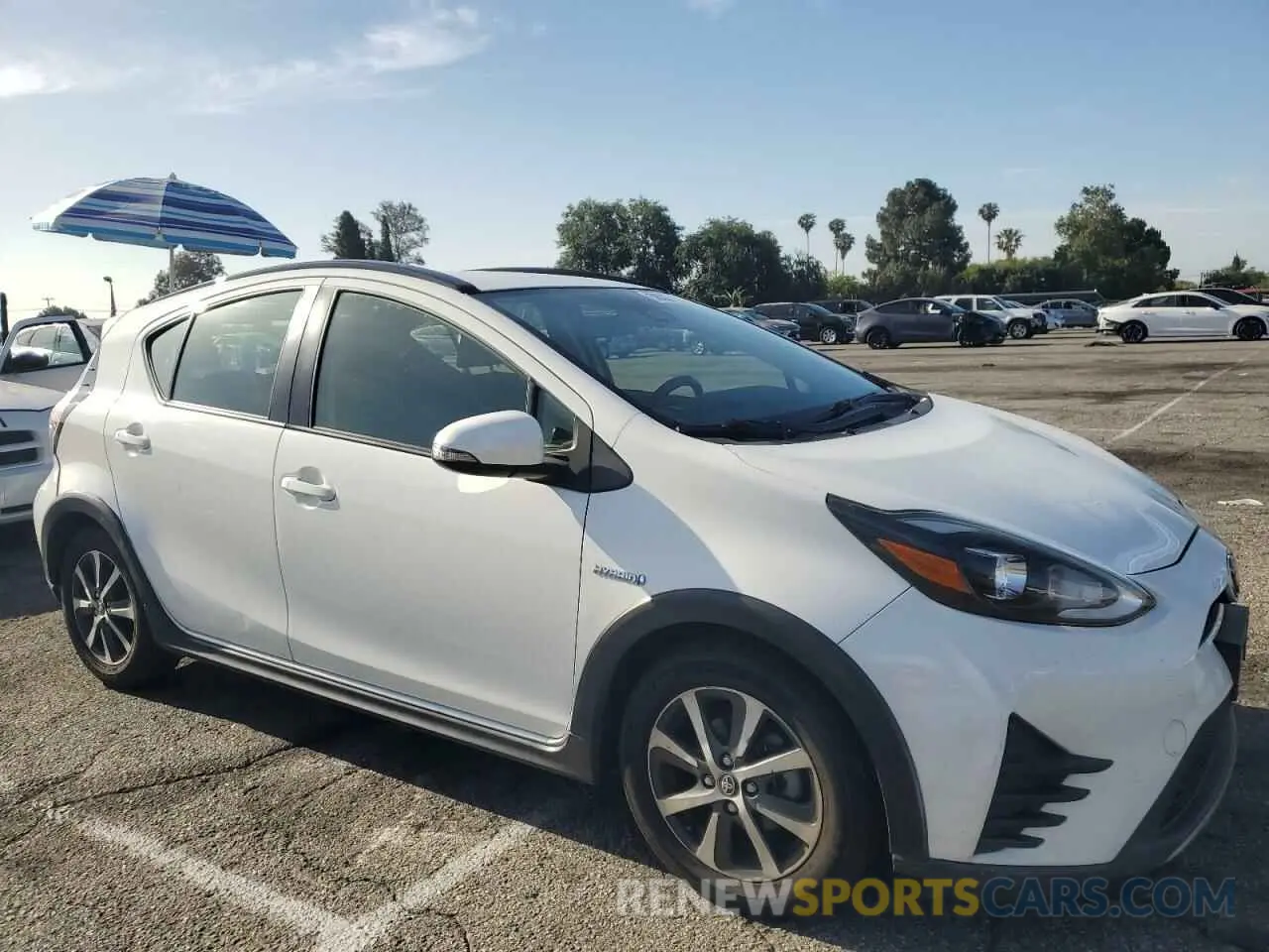 4 Photograph of a damaged car JTDKDTB31K1626580 TOYOTA PRIUS 2019
