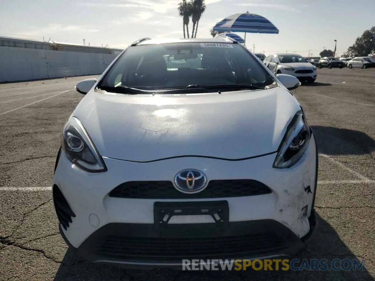 5 Photograph of a damaged car JTDKDTB31K1626580 TOYOTA PRIUS 2019