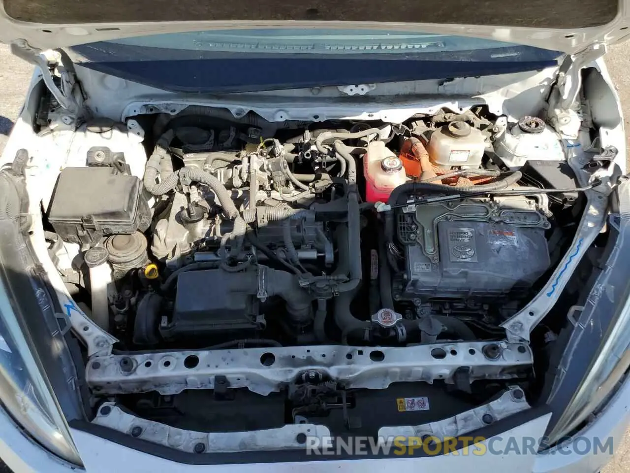 11 Photograph of a damaged car JTDKDTB33K1622739 TOYOTA PRIUS 2019