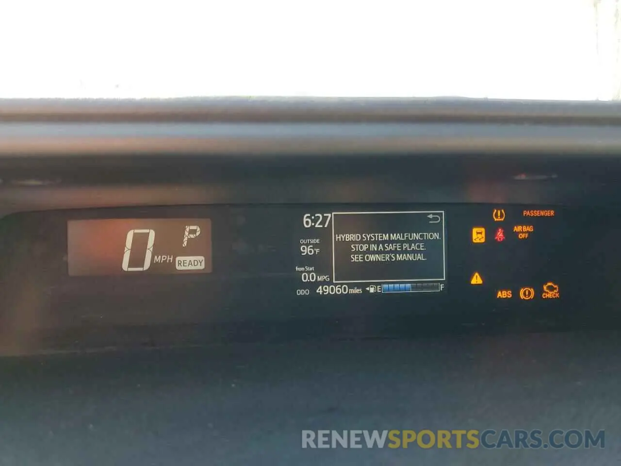 9 Photograph of a damaged car JTDKDTB33K1622739 TOYOTA PRIUS 2019