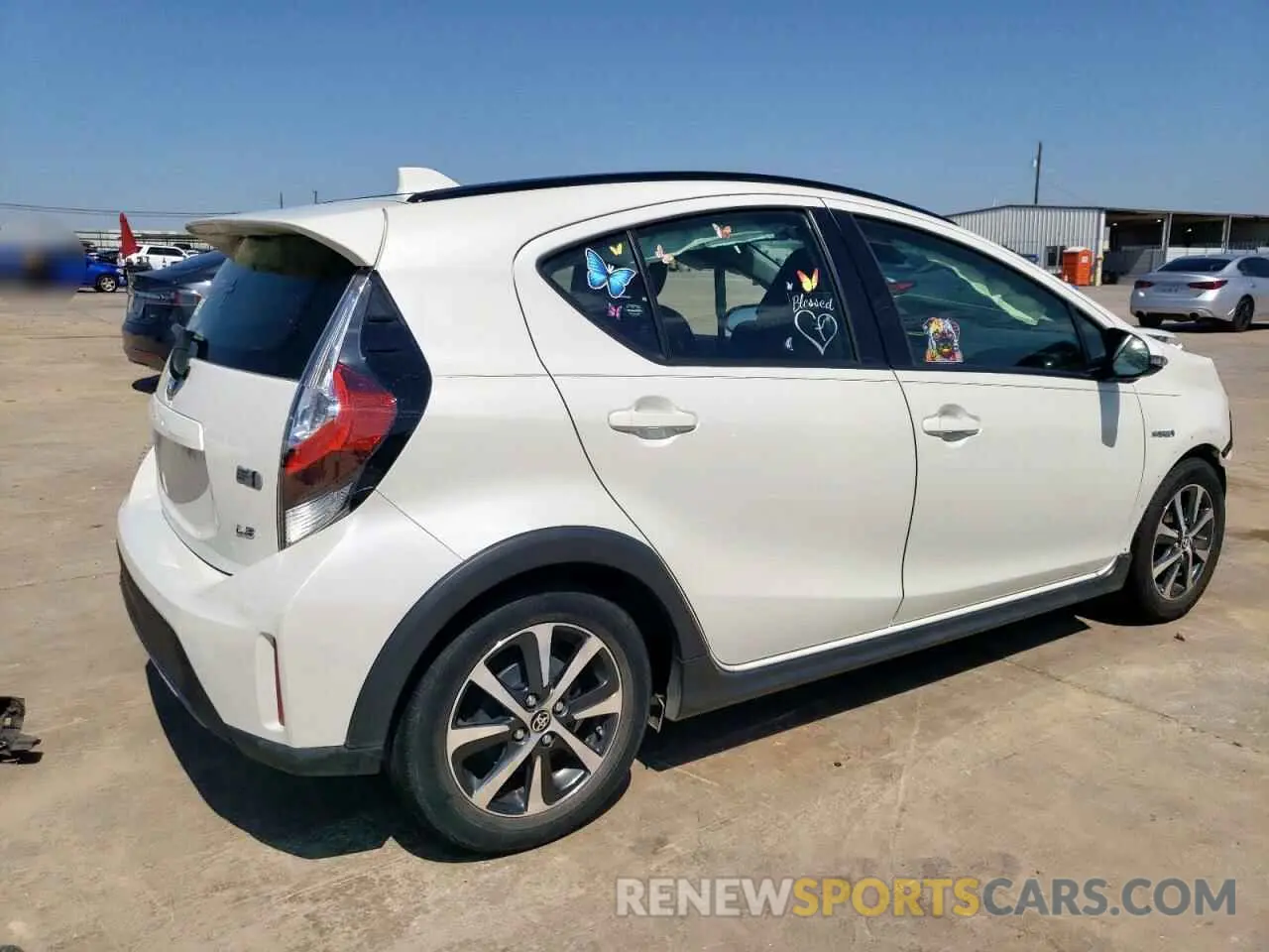 3 Photograph of a damaged car JTDKDTB33K1624796 TOYOTA PRIUS 2019