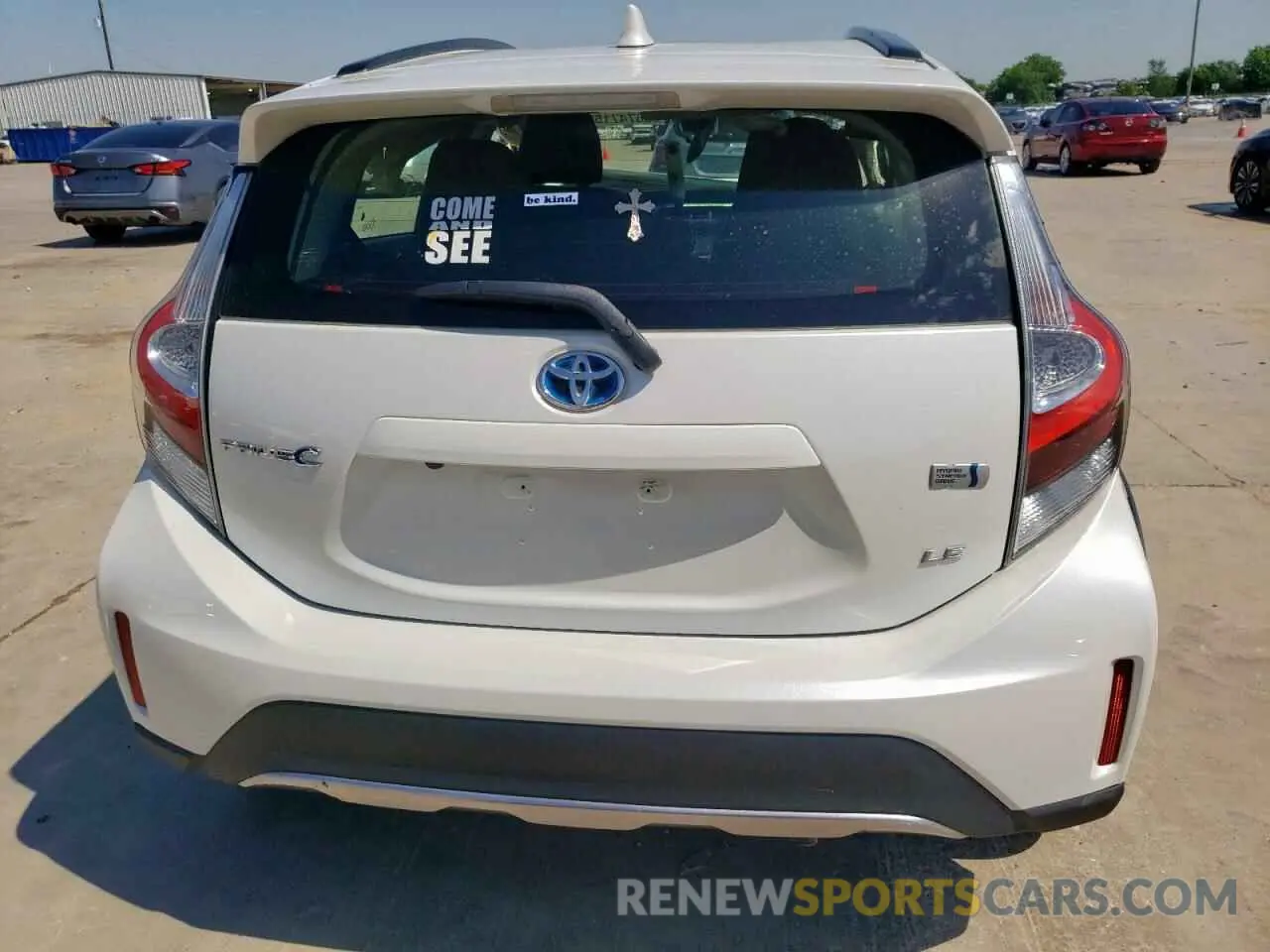 6 Photograph of a damaged car JTDKDTB33K1624796 TOYOTA PRIUS 2019