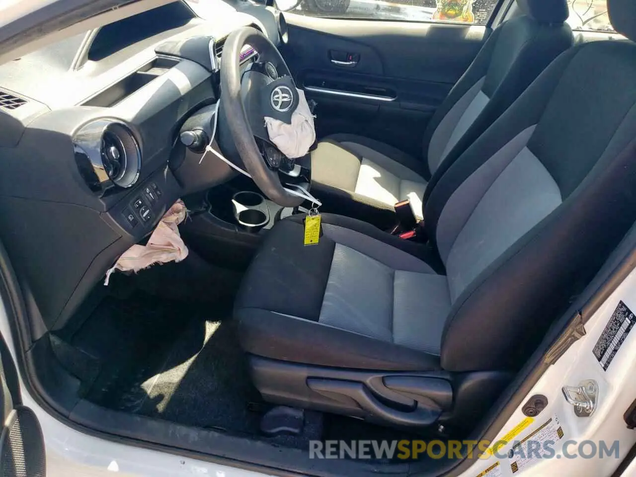 7 Photograph of a damaged car JTDKDTB33K1624796 TOYOTA PRIUS 2019