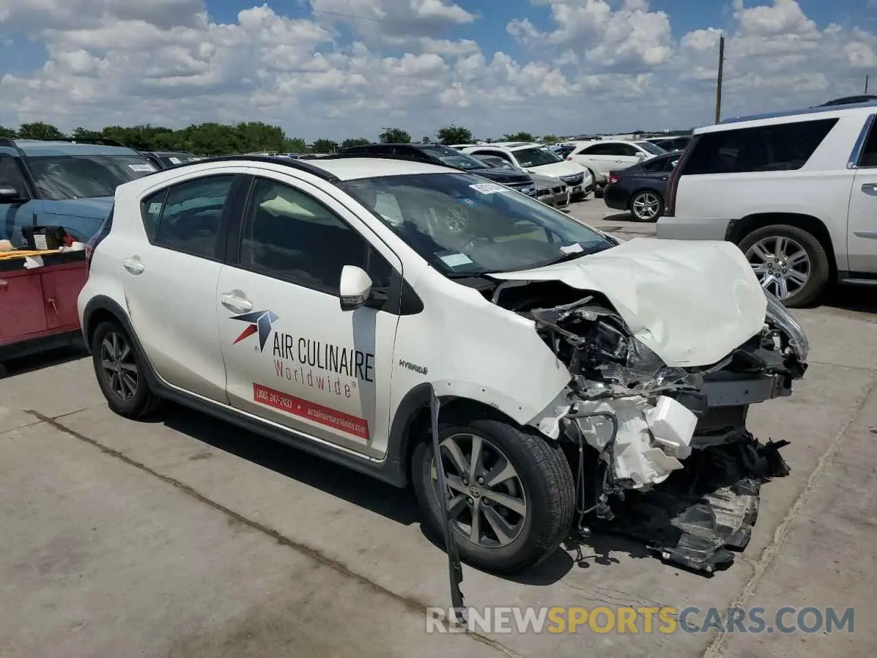 4 Photograph of a damaged car JTDKDTB34K1626332 TOYOTA PRIUS 2019