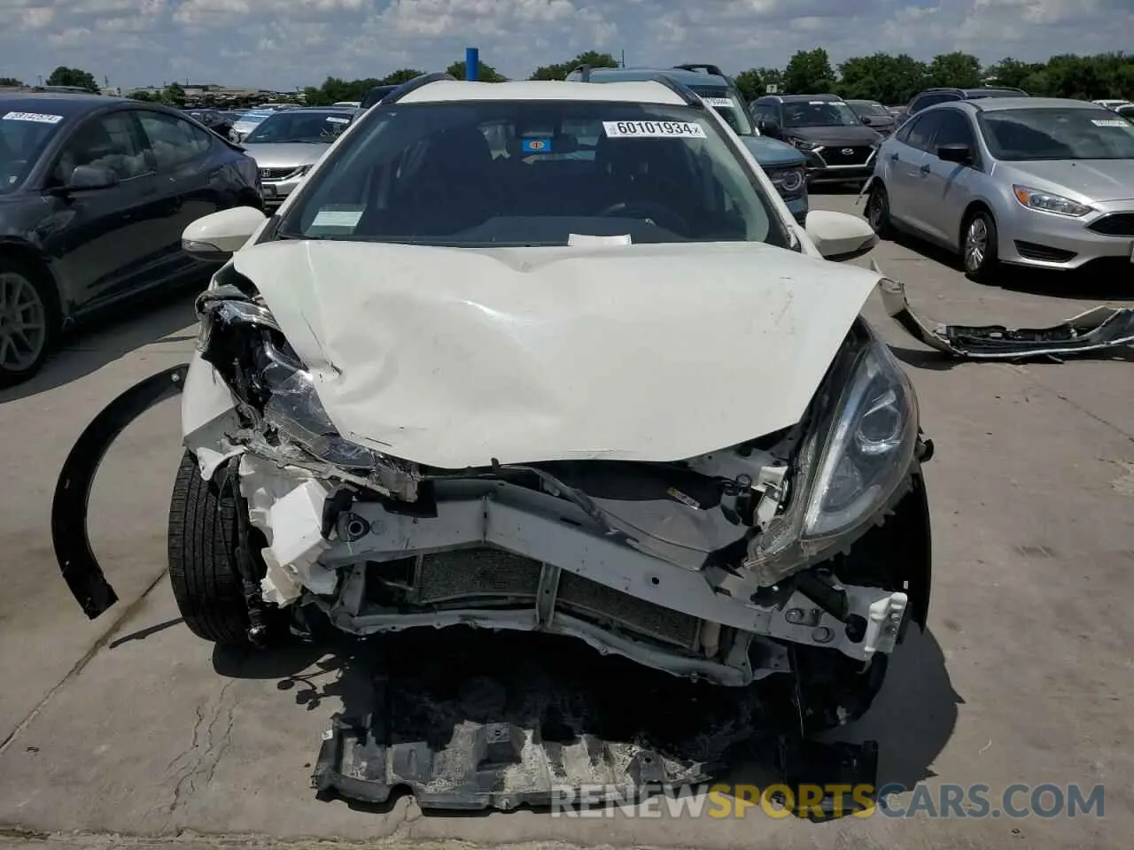 5 Photograph of a damaged car JTDKDTB34K1626332 TOYOTA PRIUS 2019