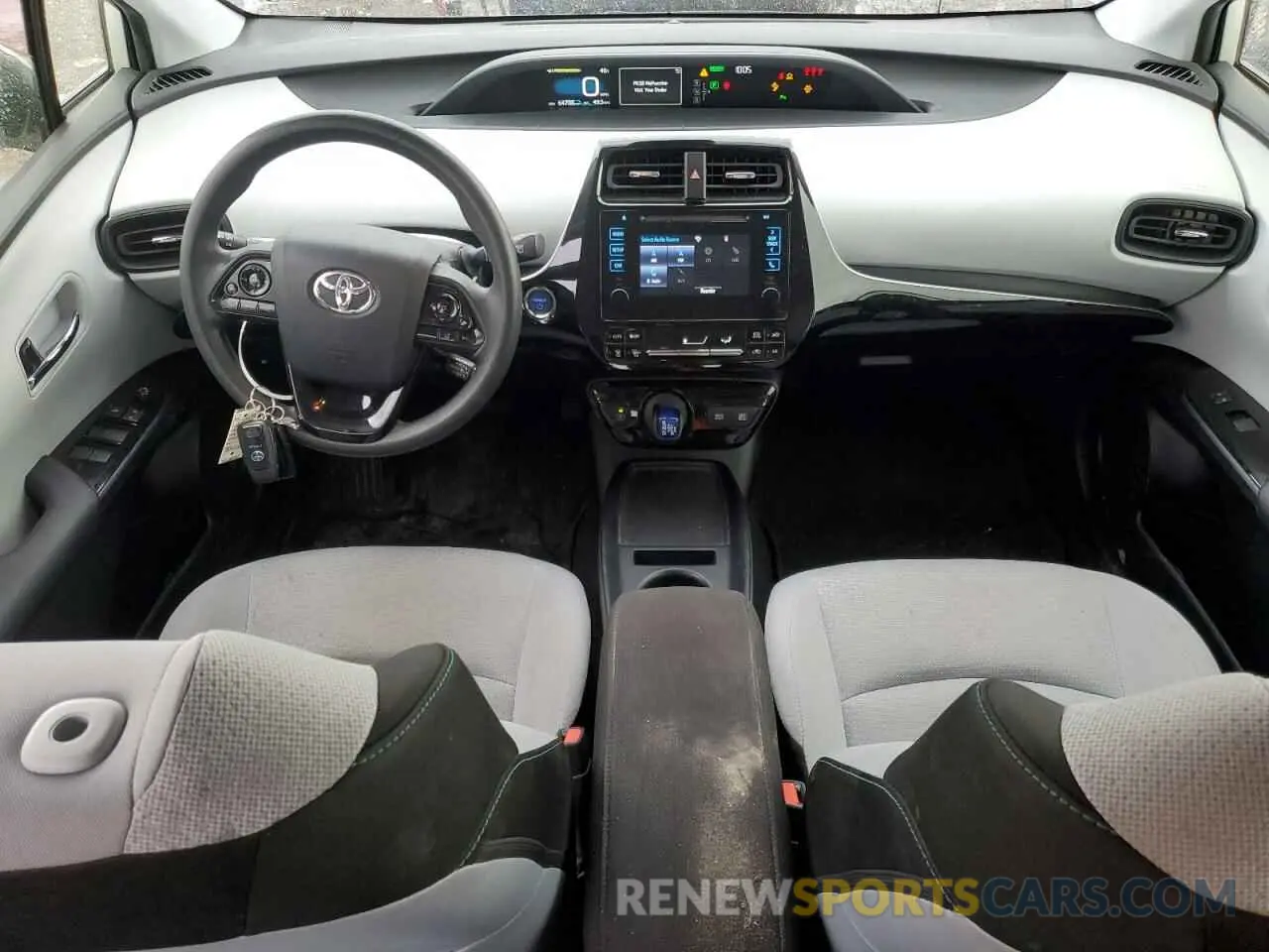 8 Photograph of a damaged car JTDL9RFU0K3001295 TOYOTA PRIUS 2019