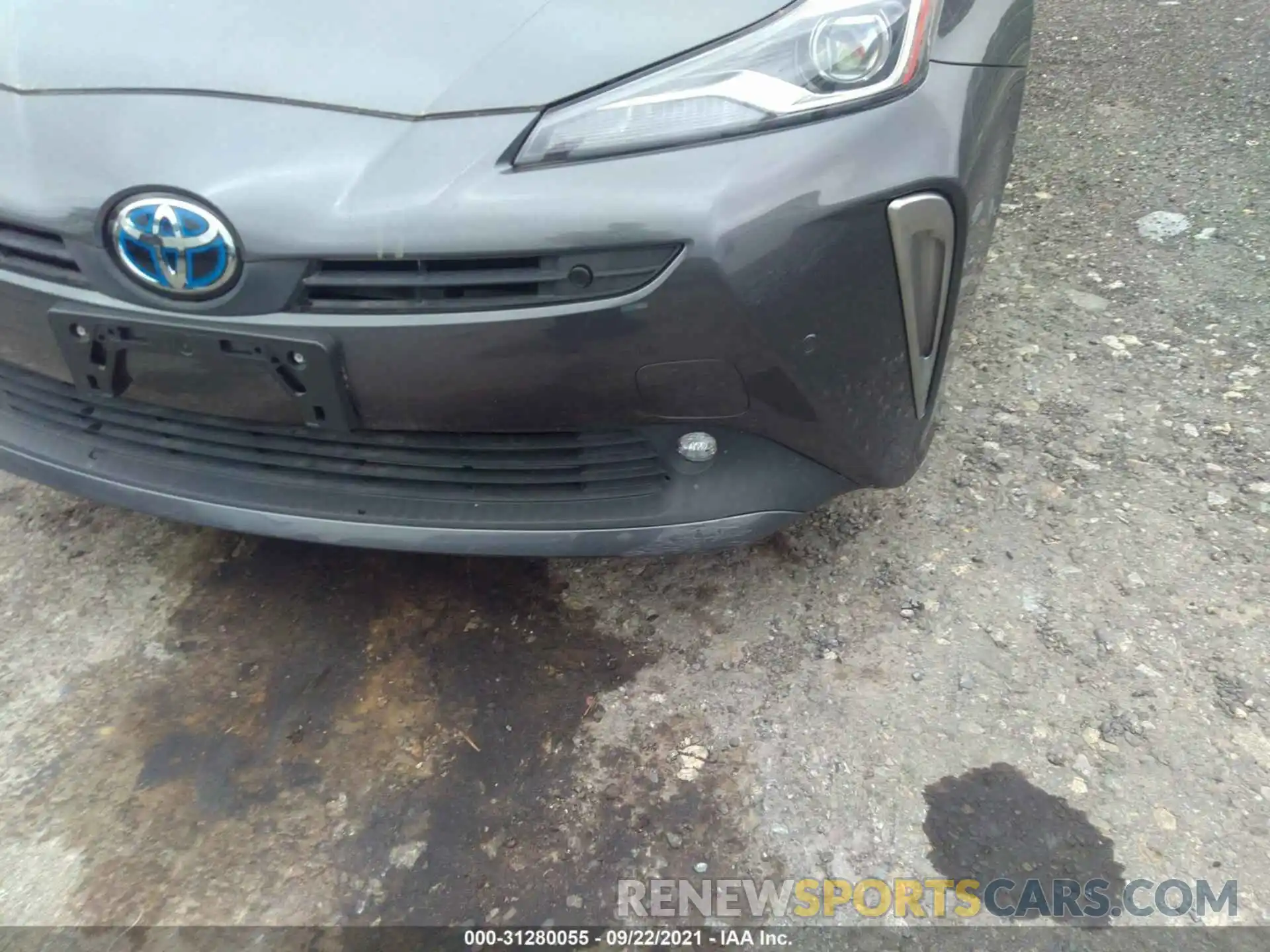 6 Photograph of a damaged car JTDL9RFU0K3003287 TOYOTA PRIUS 2019