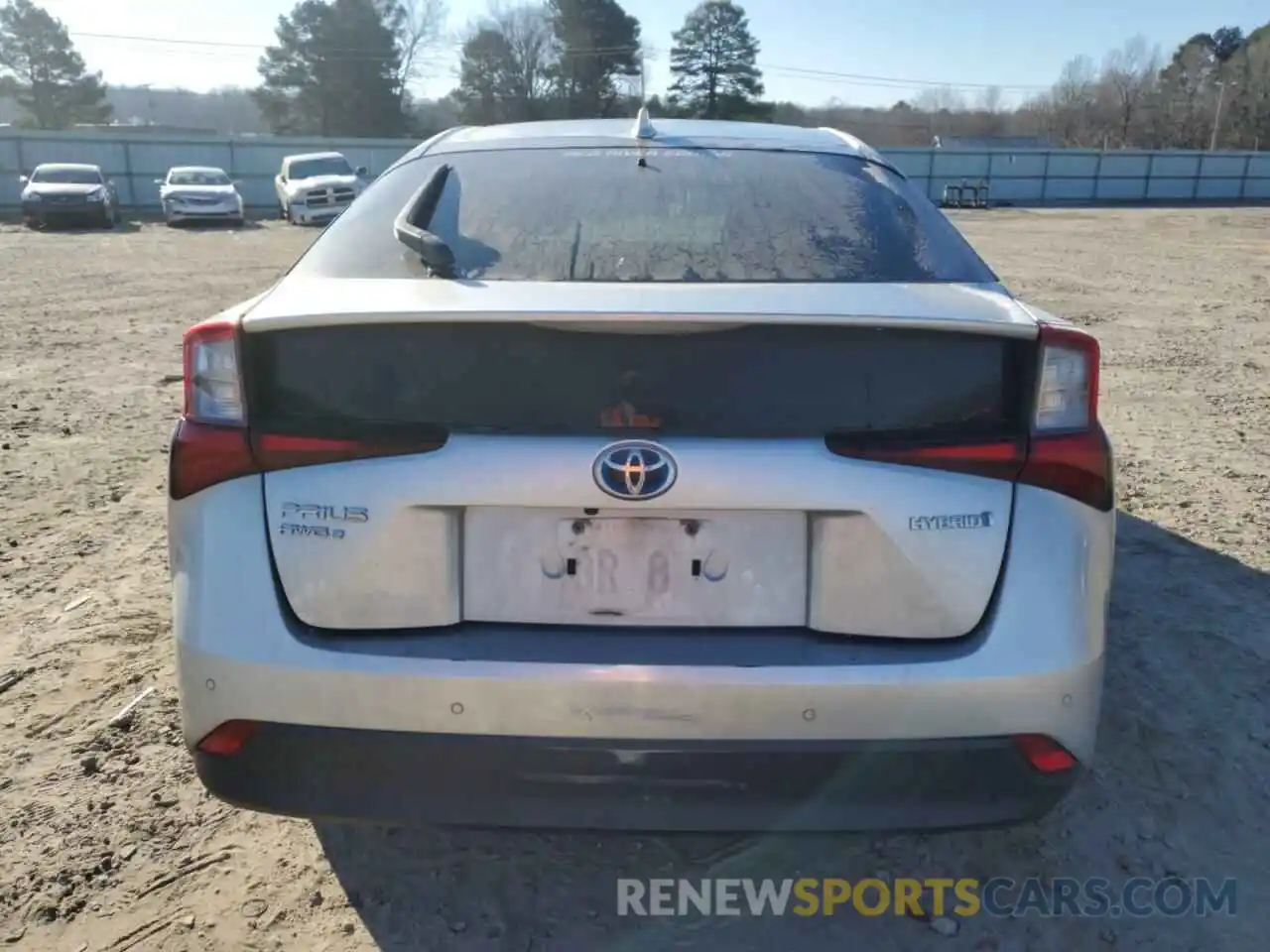 6 Photograph of a damaged car JTDL9RFU0K3003872 TOYOTA PRIUS 2019