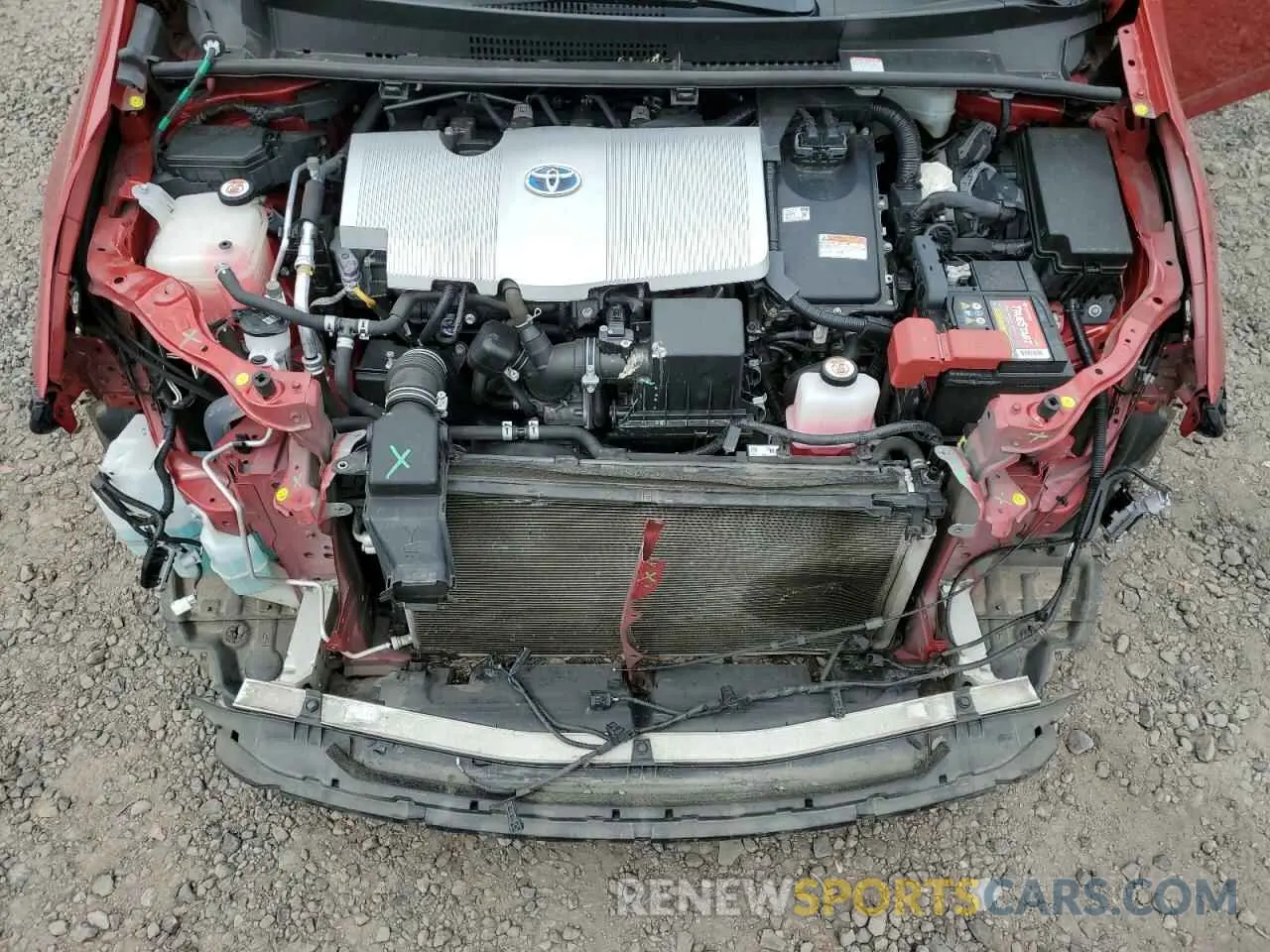 11 Photograph of a damaged car JTDL9RFU0K3010627 TOYOTA PRIUS 2019