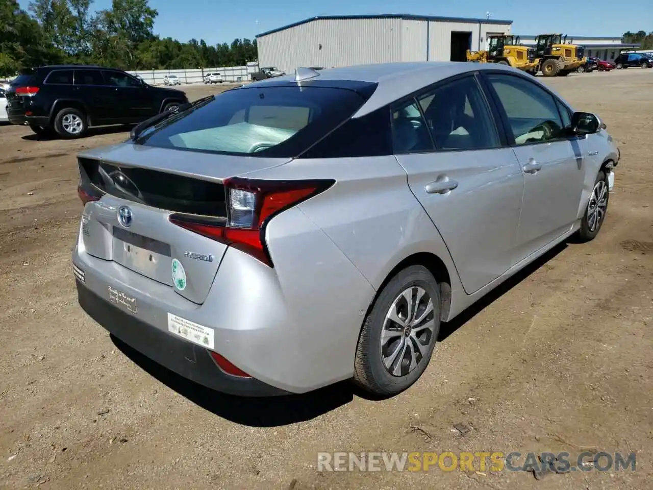 4 Photograph of a damaged car JTDL9RFU0K3012846 TOYOTA PRIUS 2019