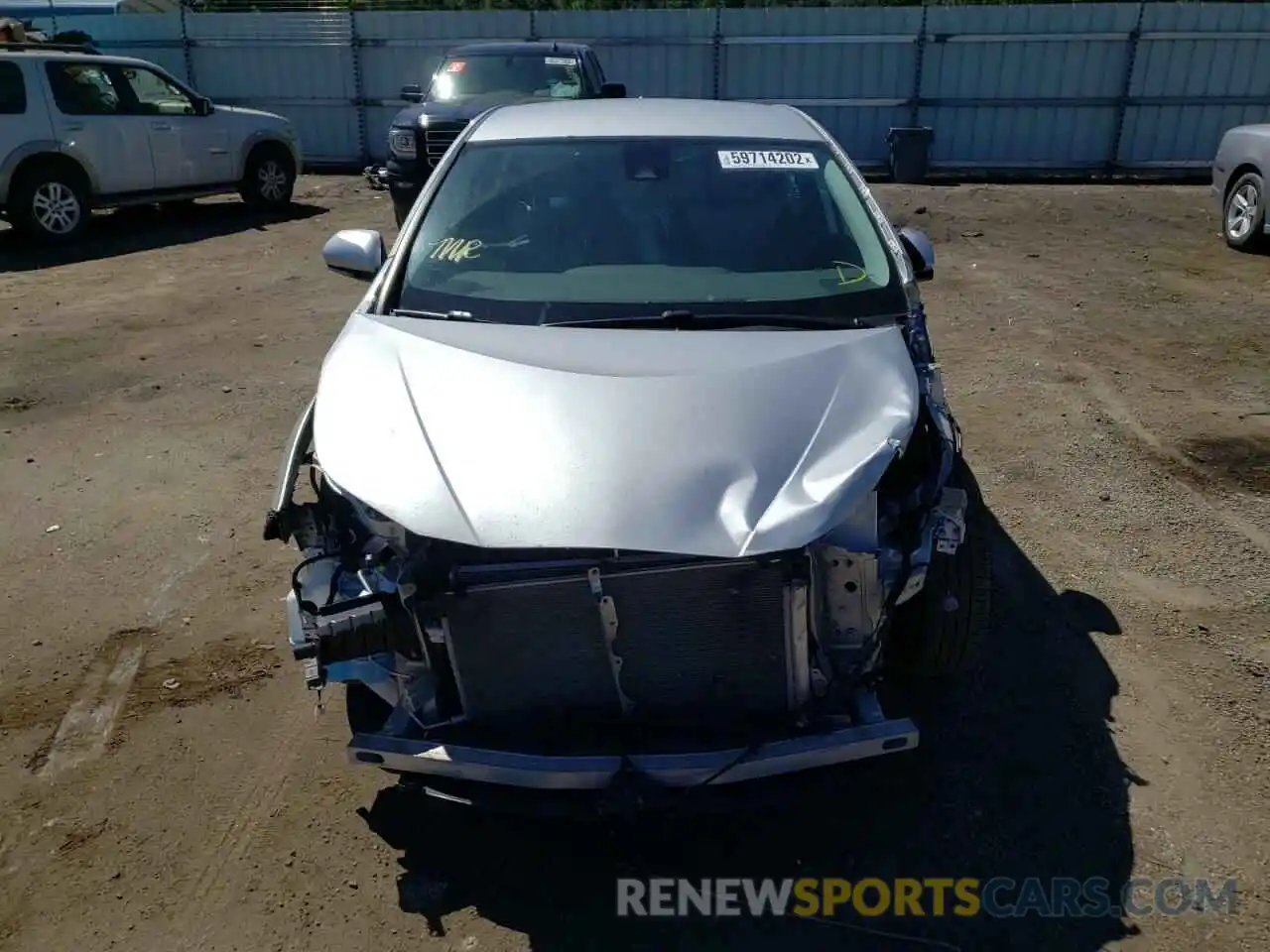 9 Photograph of a damaged car JTDL9RFU0K3012846 TOYOTA PRIUS 2019