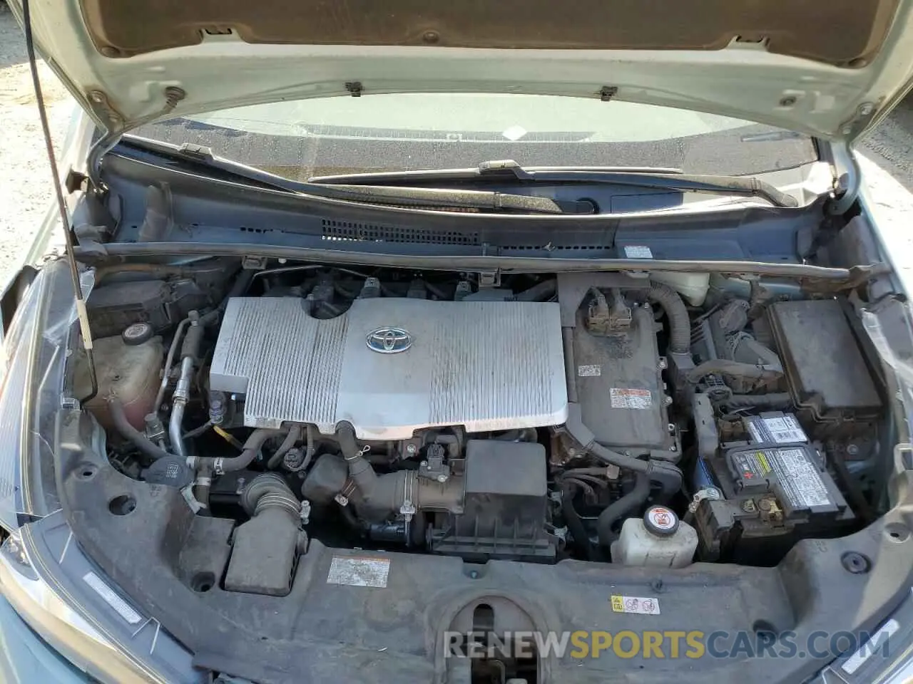 12 Photograph of a damaged car JTDL9RFU1K3005534 TOYOTA PRIUS 2019