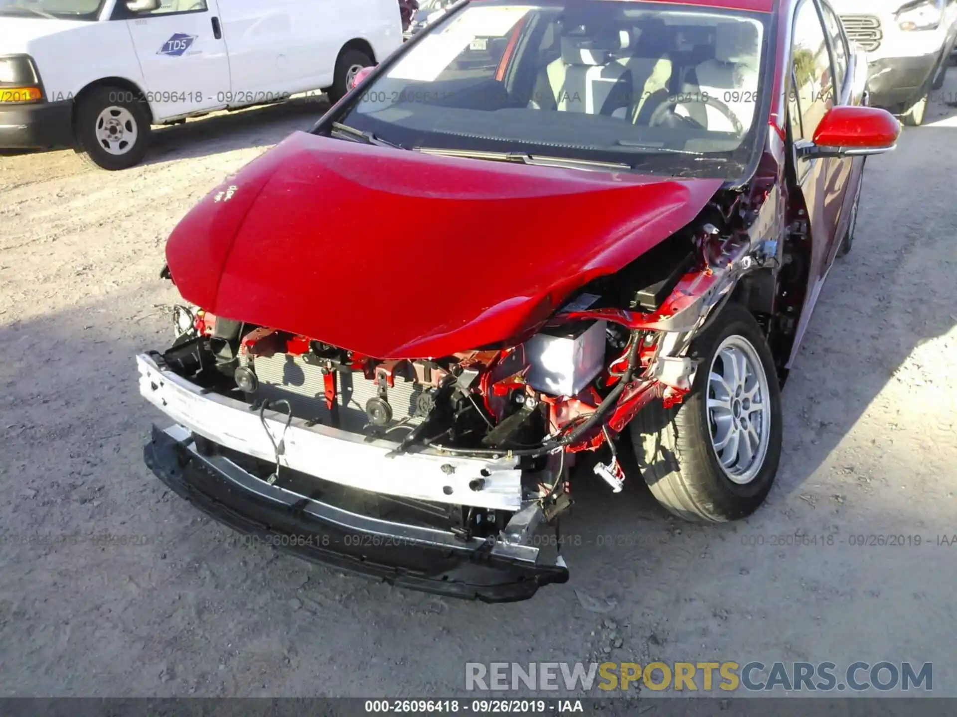 6 Photograph of a damaged car JTDL9RFU2K3004375 TOYOTA PRIUS 2019