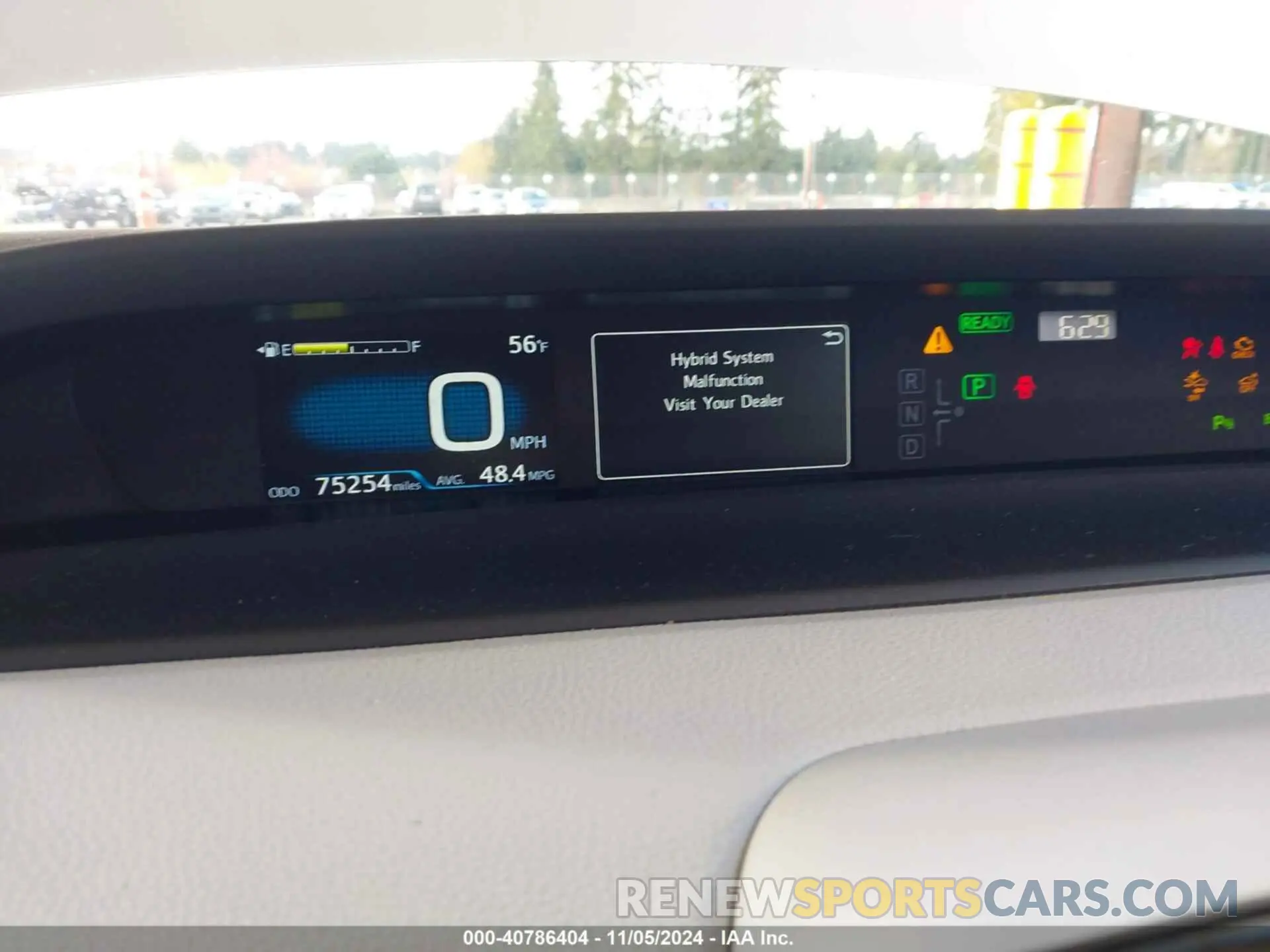 7 Photograph of a damaged car JTDL9RFU2K3005946 TOYOTA PRIUS 2019
